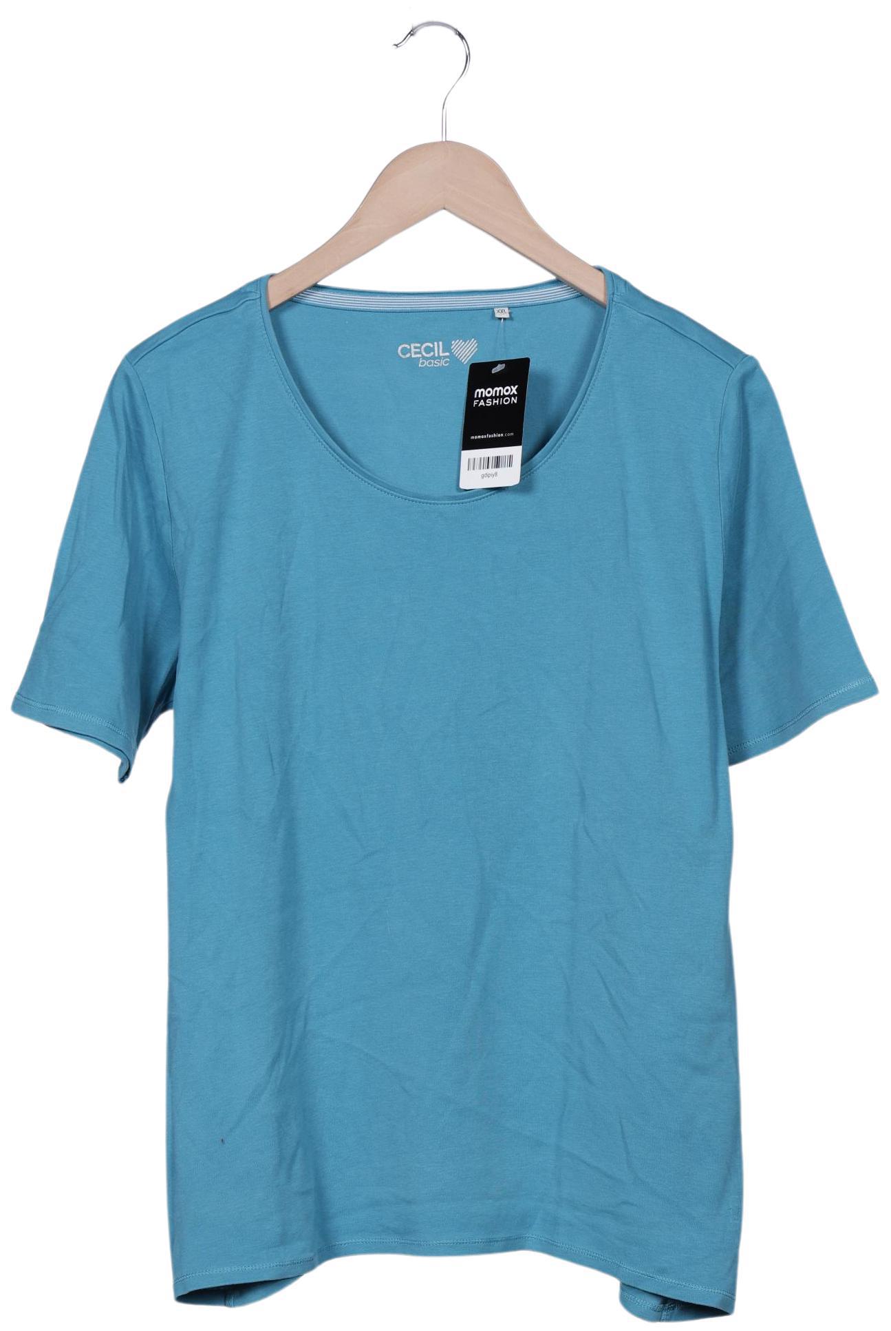 

Cecil Damen T-Shirt, türkis, Gr. 46