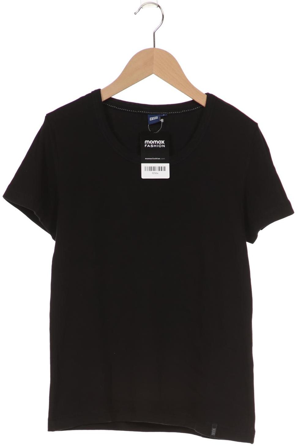 

Cecil Damen T-Shirt, schwarz, Gr. 36