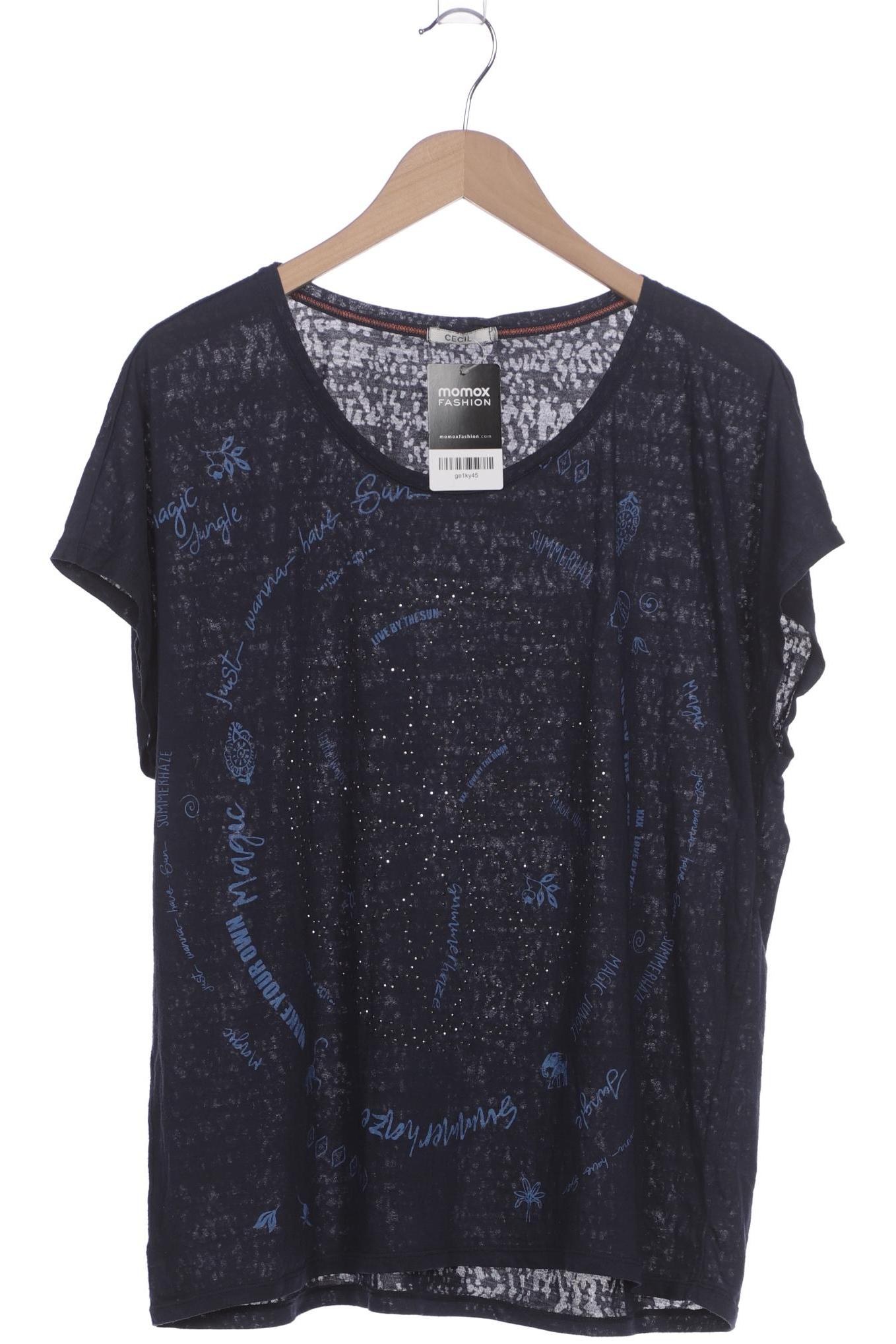 

Cecil Damen T-Shirt, marineblau, Gr. 46