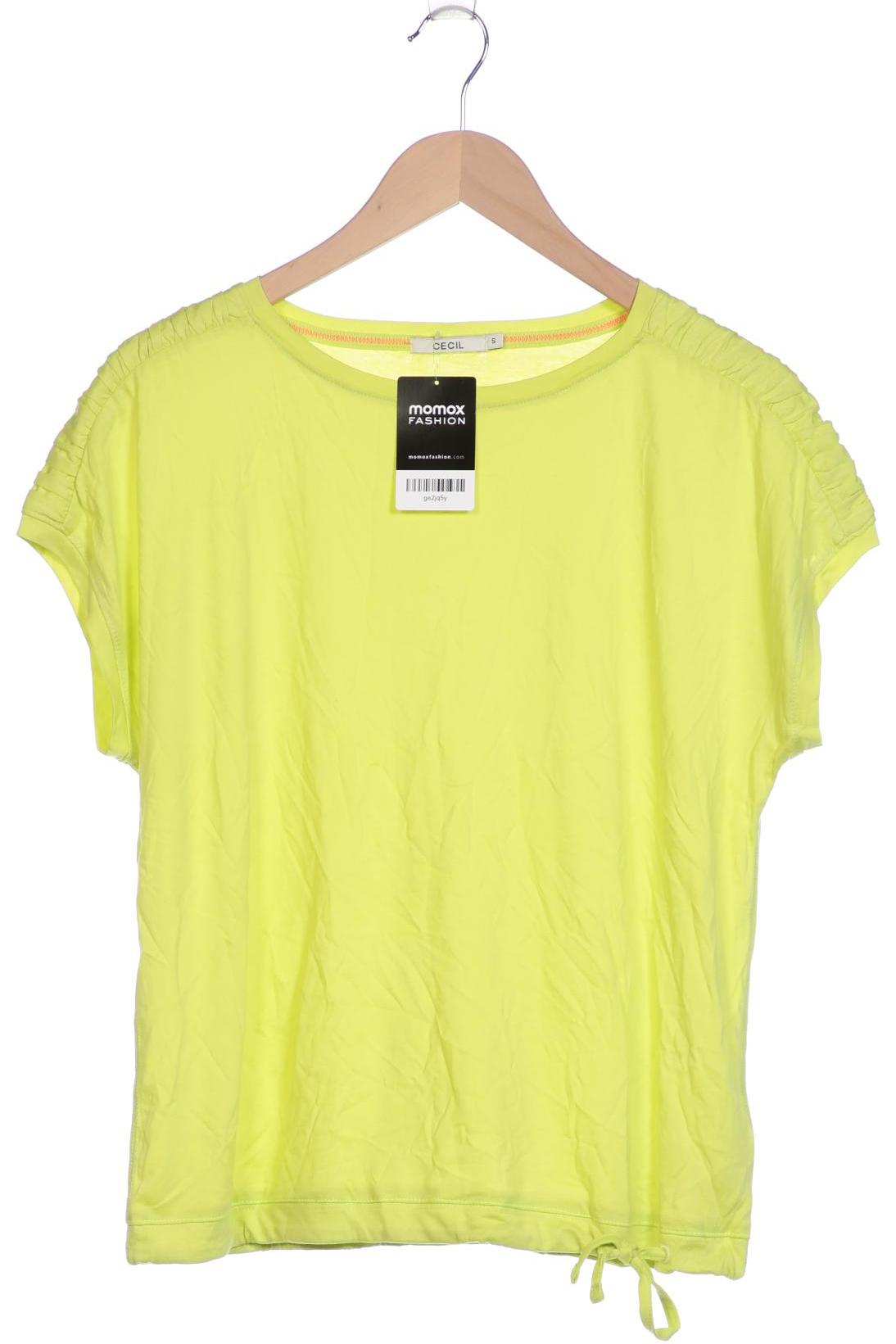 

Cecil Damen T-Shirt, hellgrün, Gr. 36