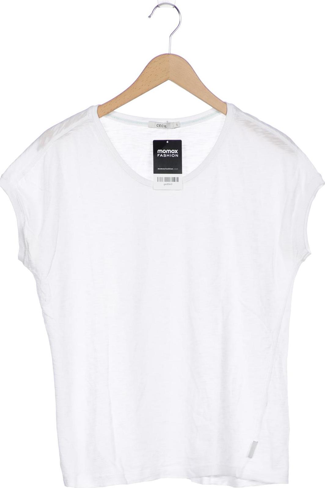 

CECIL Damen T-Shirt, weiß