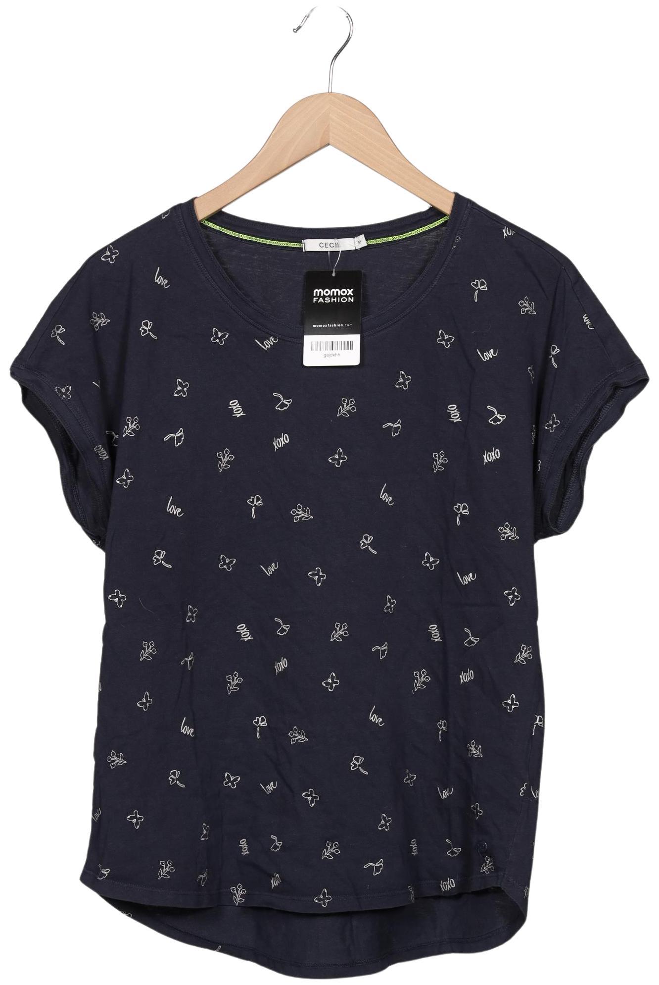 Thumbnail - Cecil Damen T-Shirt, marineblau, Gr. 38