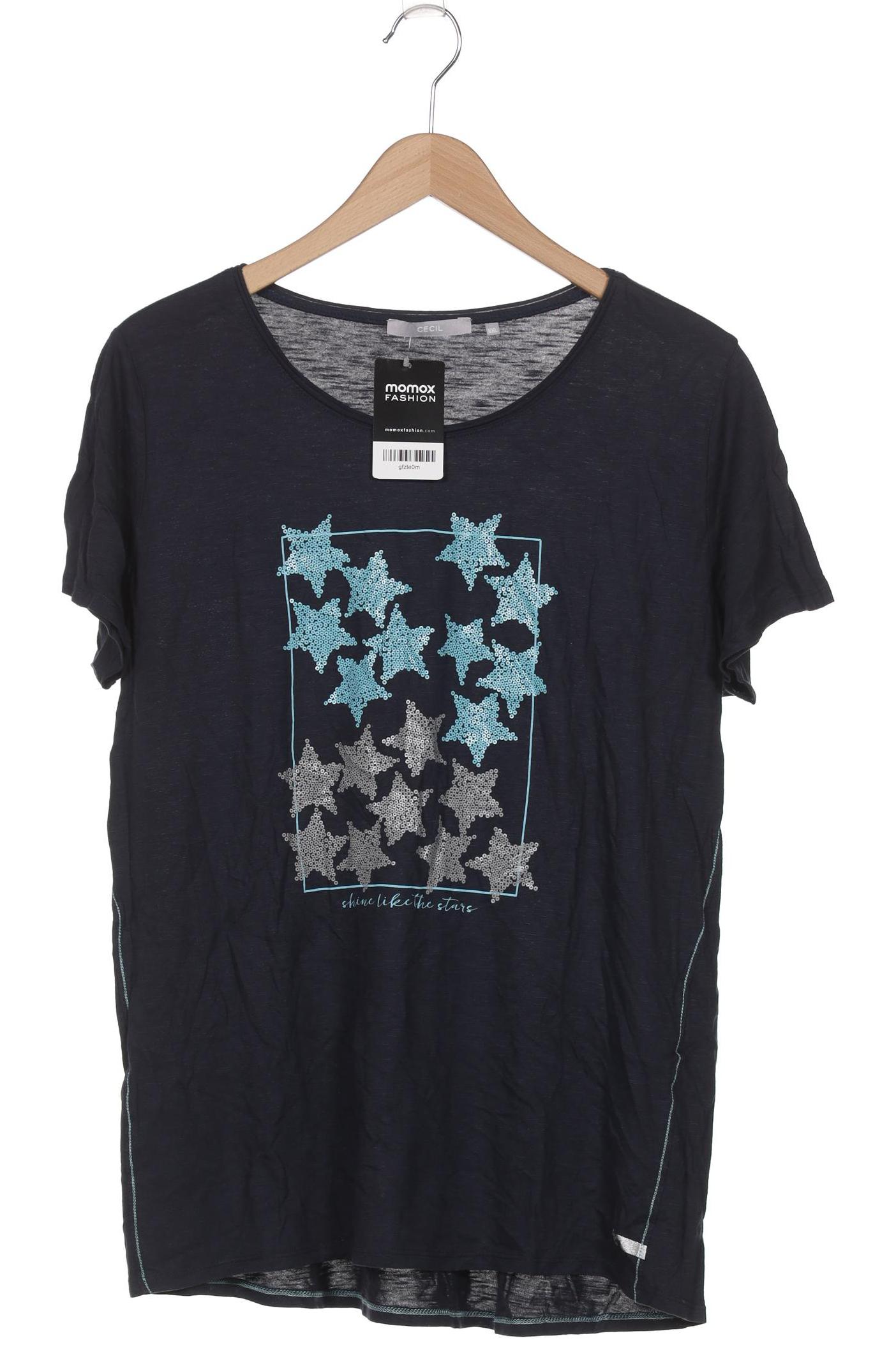 

Cecil Damen T-Shirt, marineblau, Gr. 46