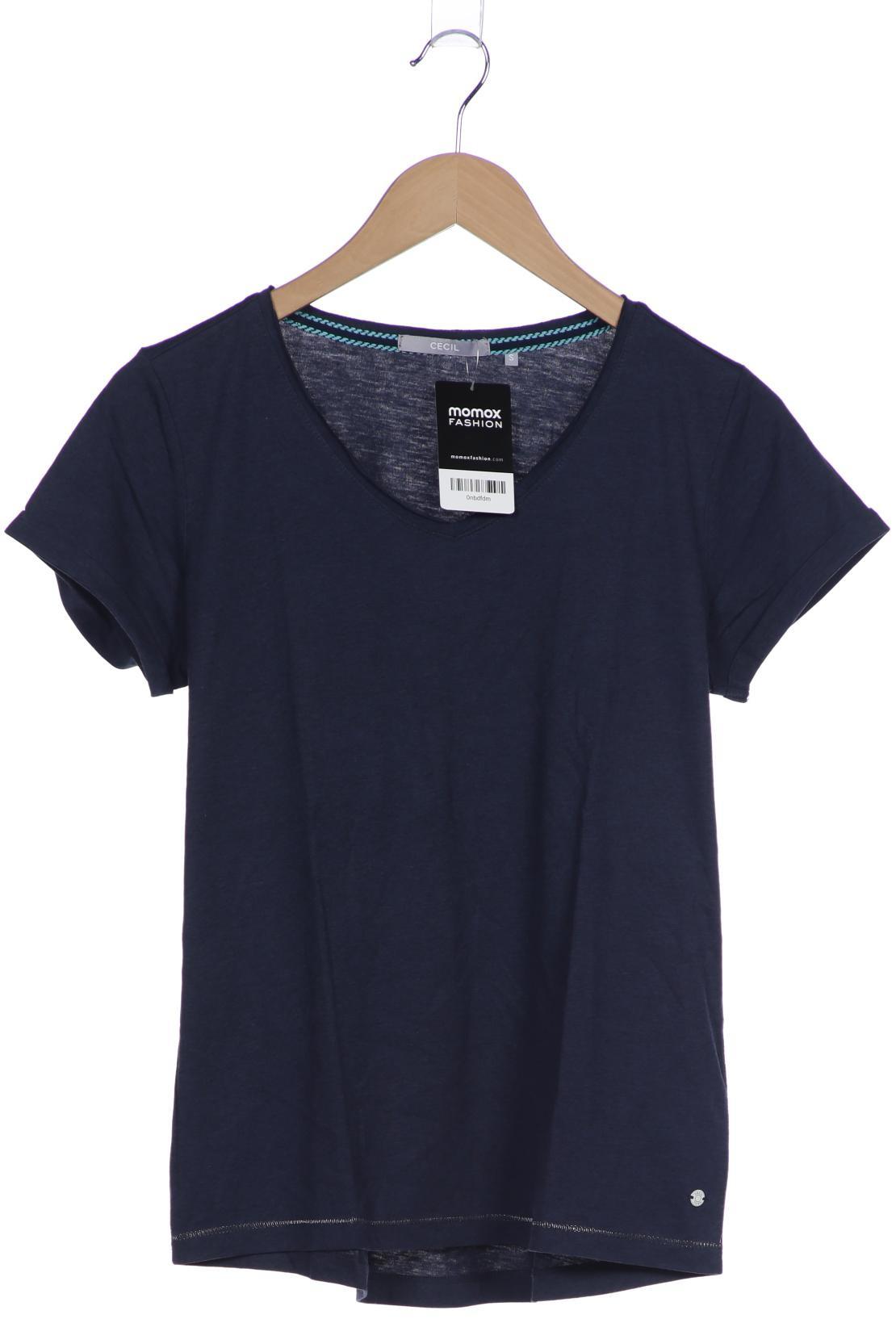 

Cecil Damen T-Shirt, marineblau, Gr. 36