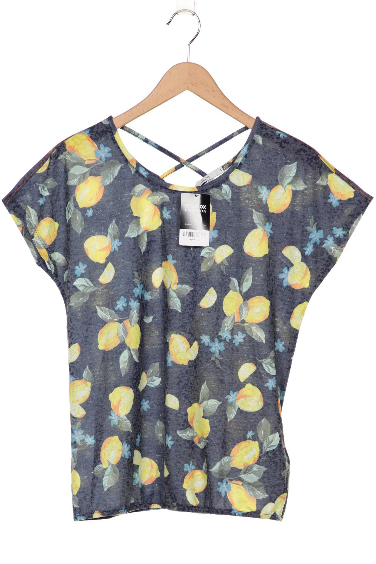 

CECIL Damen T-Shirt, blau