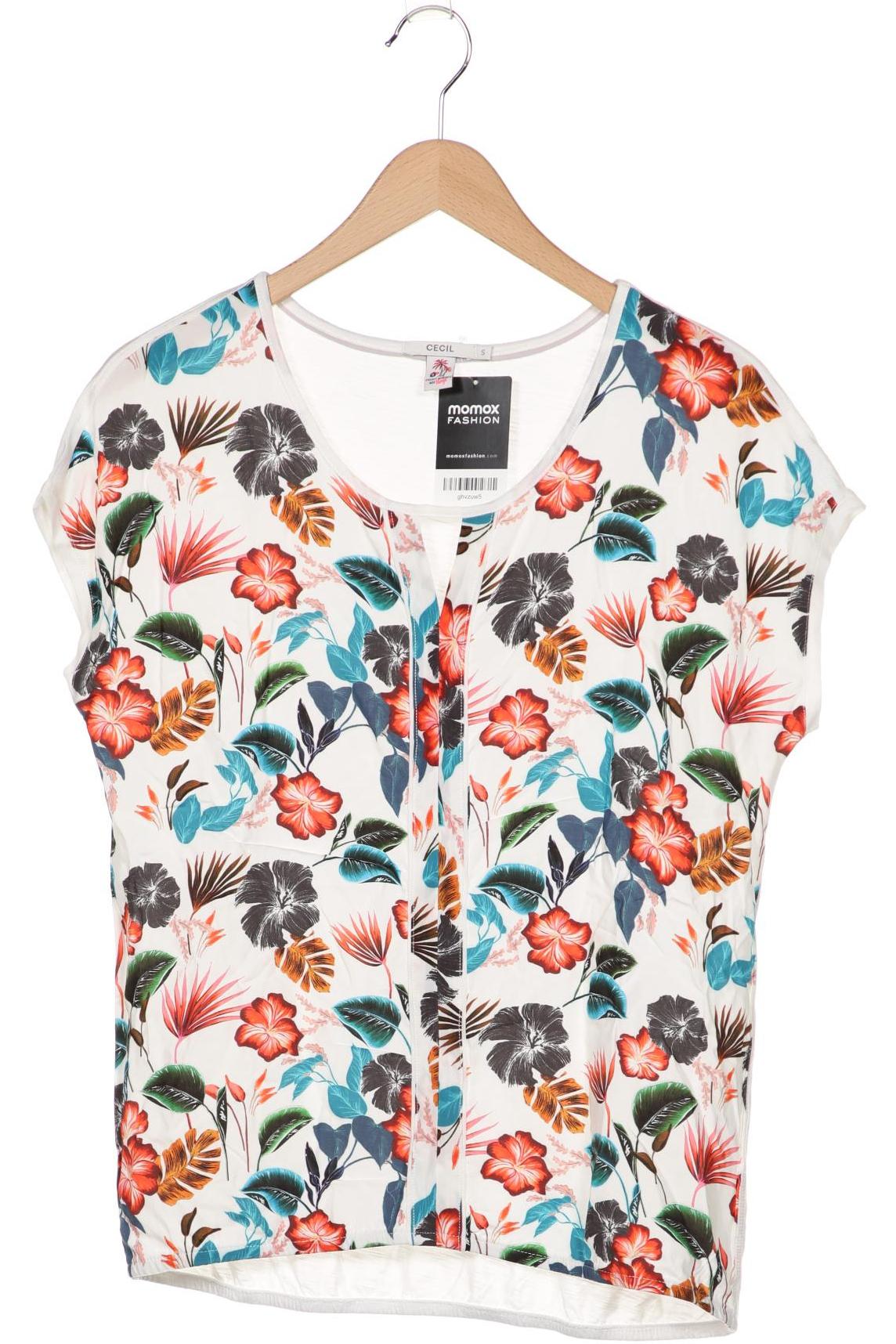 

CECIL Damen T-Shirt, weiß