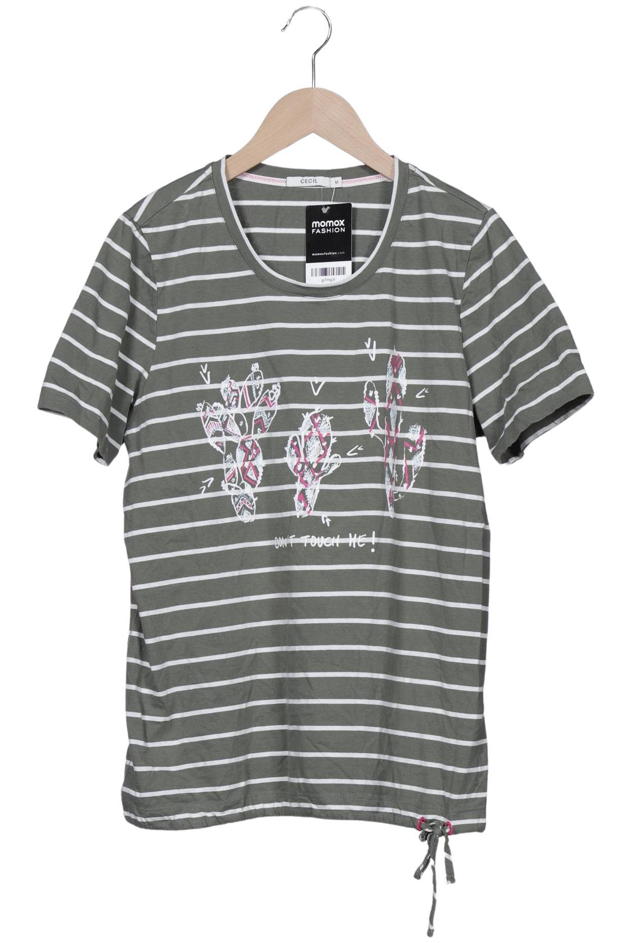 

Cecil Damen T-Shirt, grün, Gr. 38