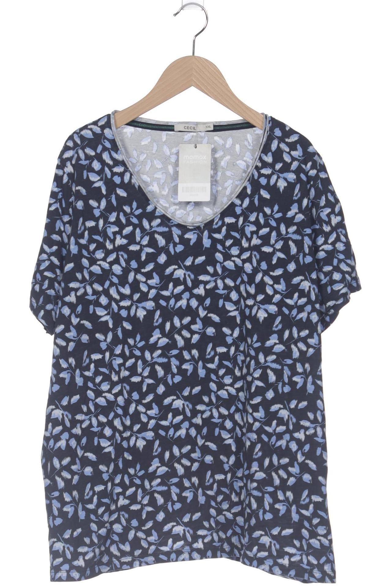 

Cecil Damen T-Shirt, marineblau, Gr. 46