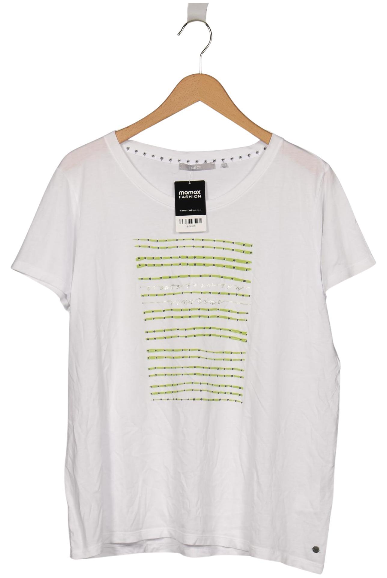 

Cecil Damen T-Shirt, weiß, Gr. 46