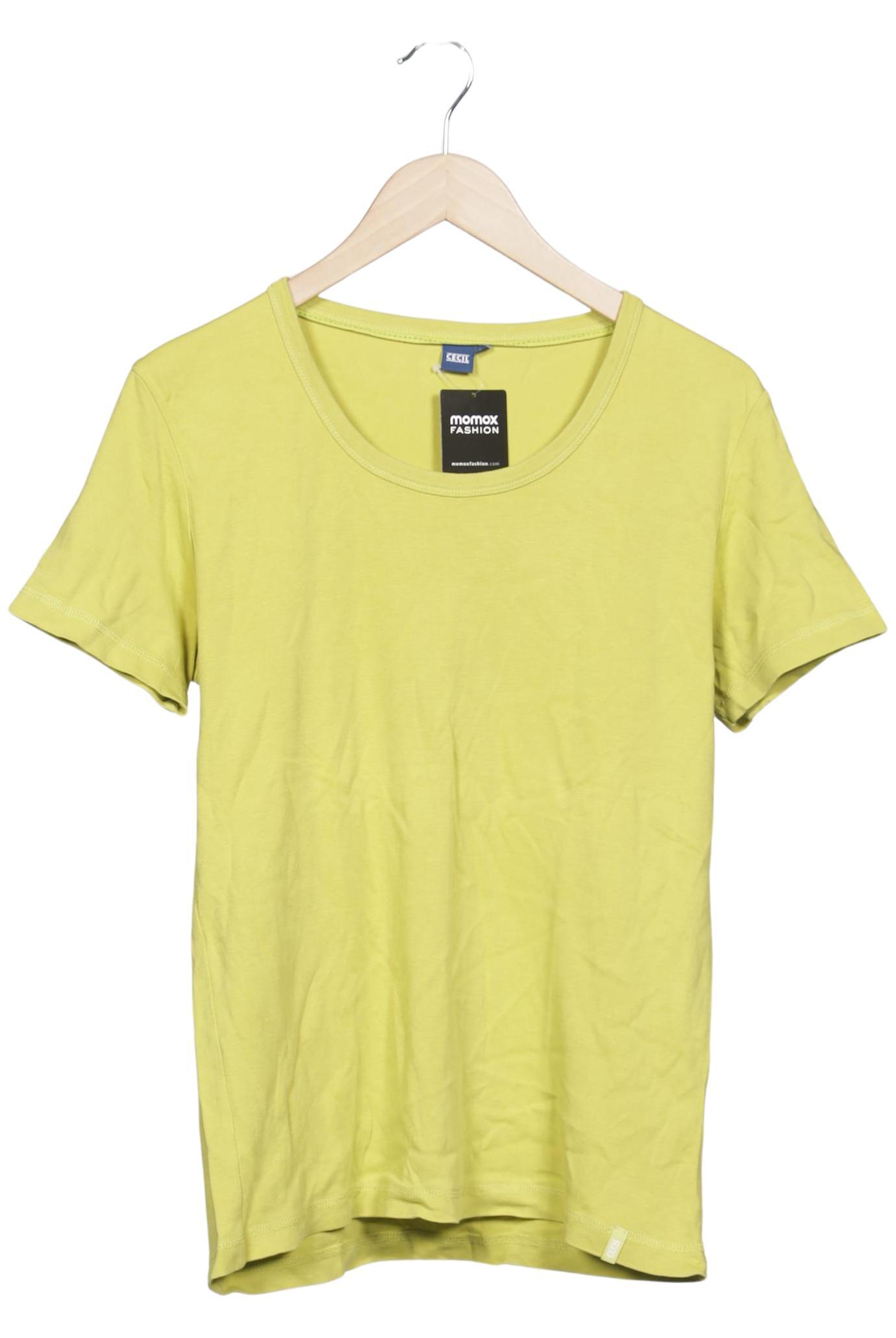 

Cecil Damen T-Shirt, hellgrün, Gr. 44