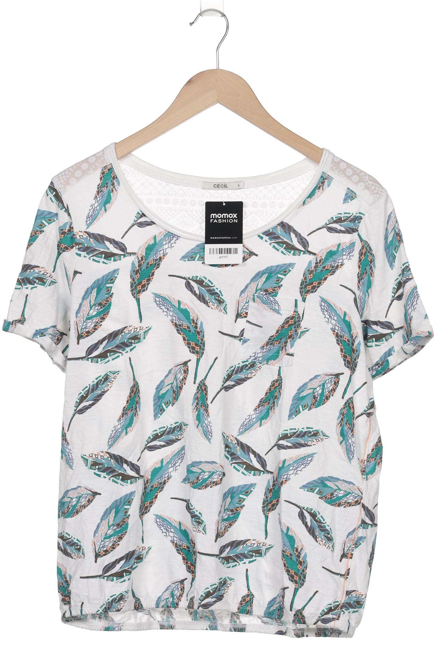 

Cecil Damen T-Shirt, weiß, Gr. 42