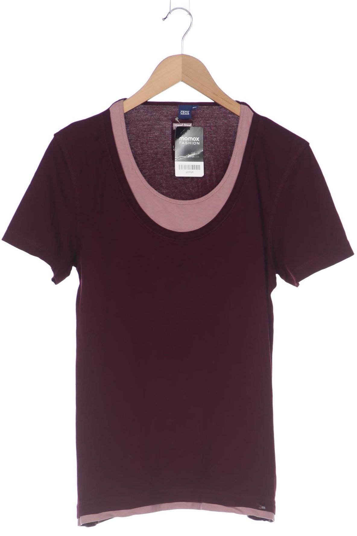 

Cecil Damen T-Shirt, bordeaux, Gr. 46