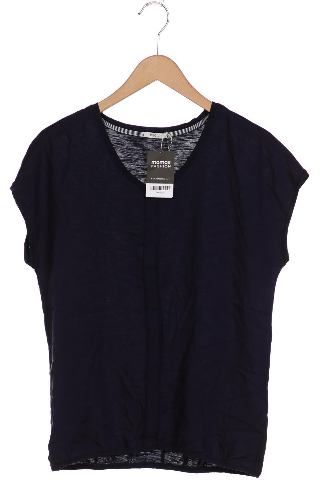 

CECIL Damen T-Shirt, marineblau