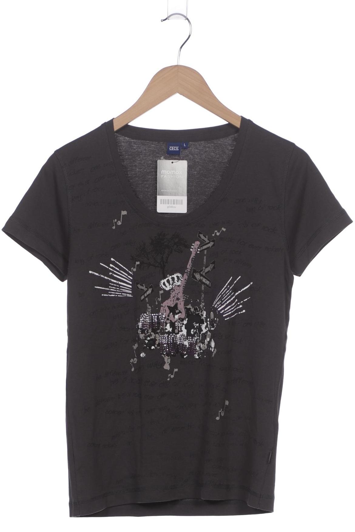 

Cecil Damen T-Shirt, grau, Gr. 42