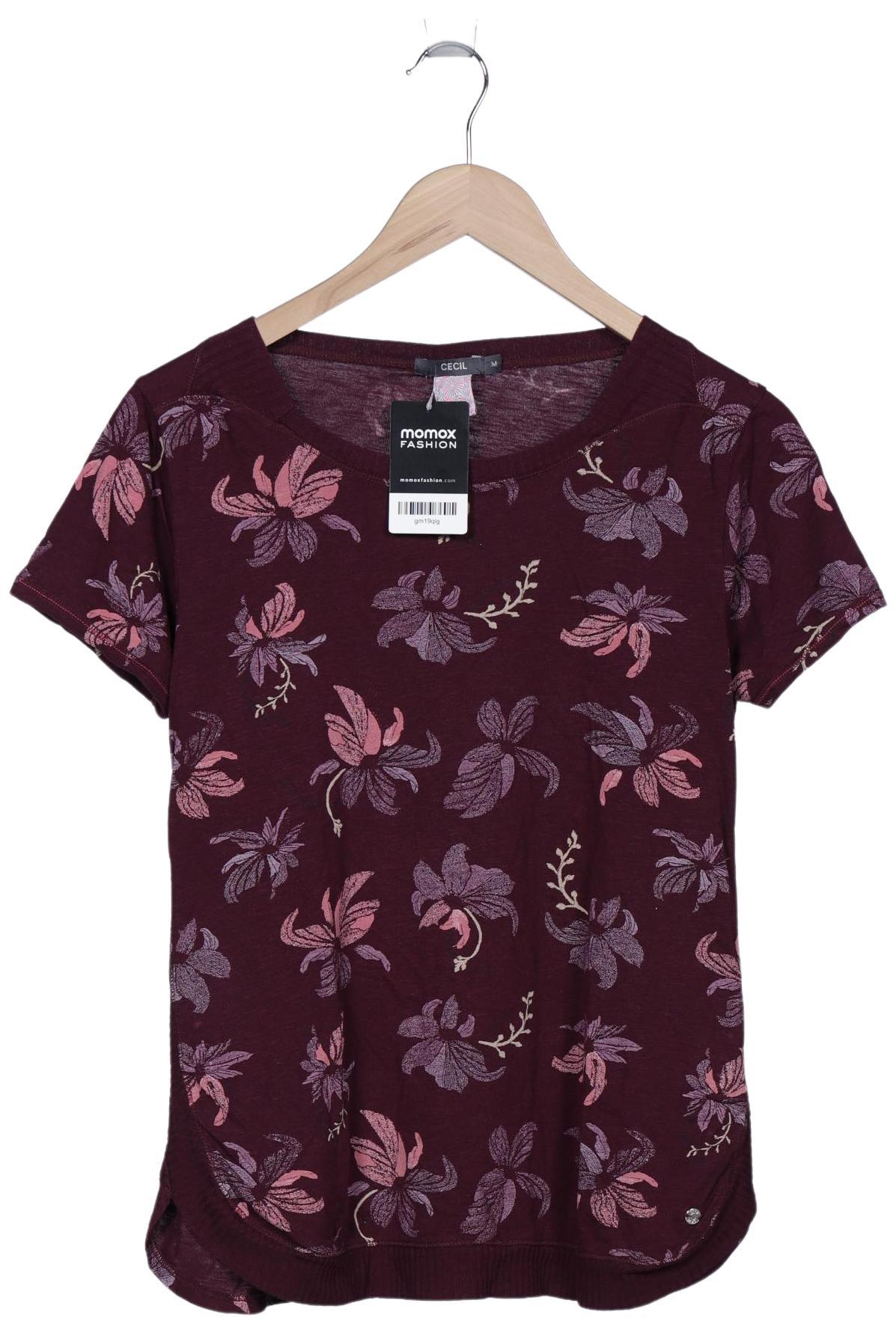 

Cecil Damen T-Shirt, bordeaux, Gr. 38