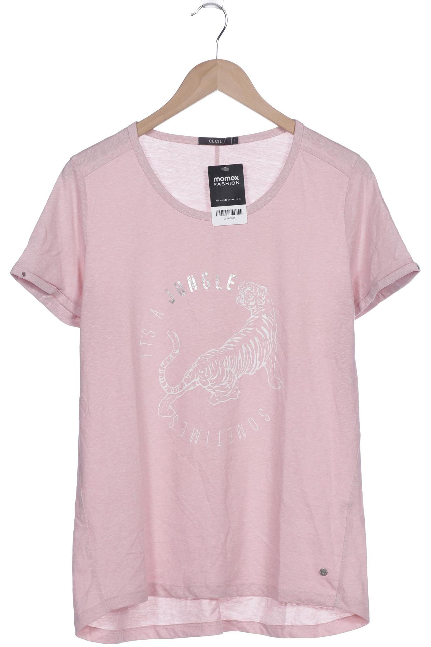 

CECIL Damen T-Shirt, pink