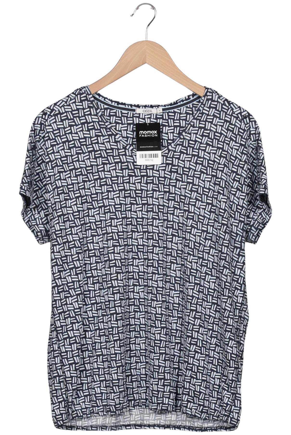 

Cecil Damen T-Shirt, marineblau, Gr. 42