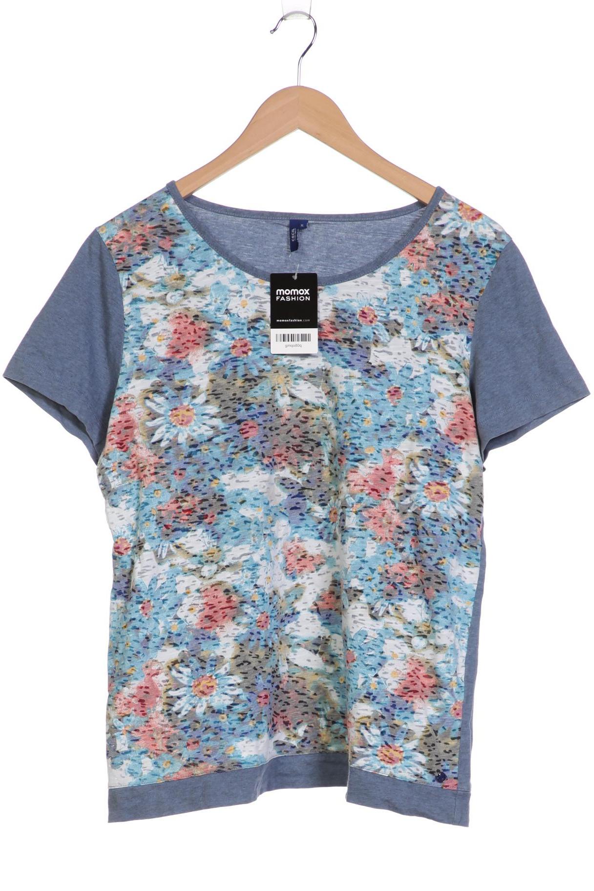 

Cecil Damen T-Shirt, blau, Gr. 44