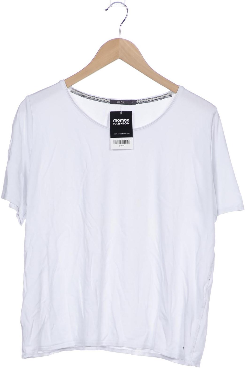 

Cecil Damen T-Shirt, weiß, Gr. 42