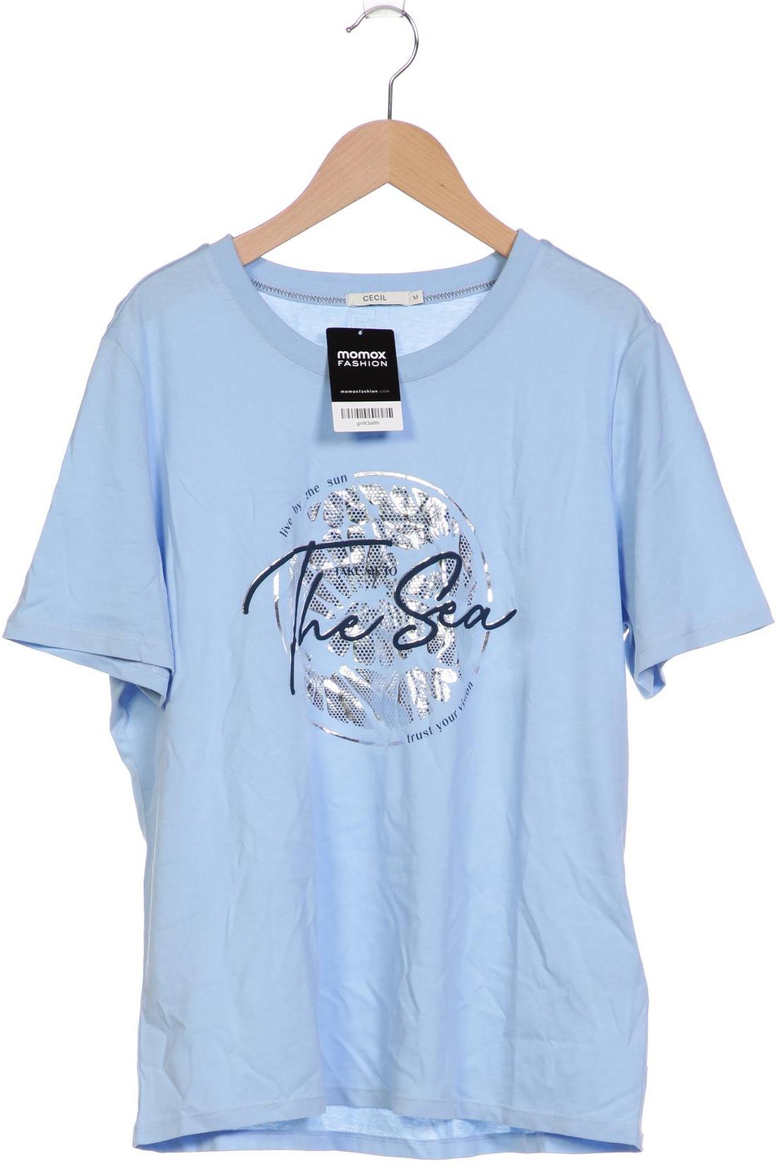 

Cecil Damen T-Shirt, hellblau, Gr. 38