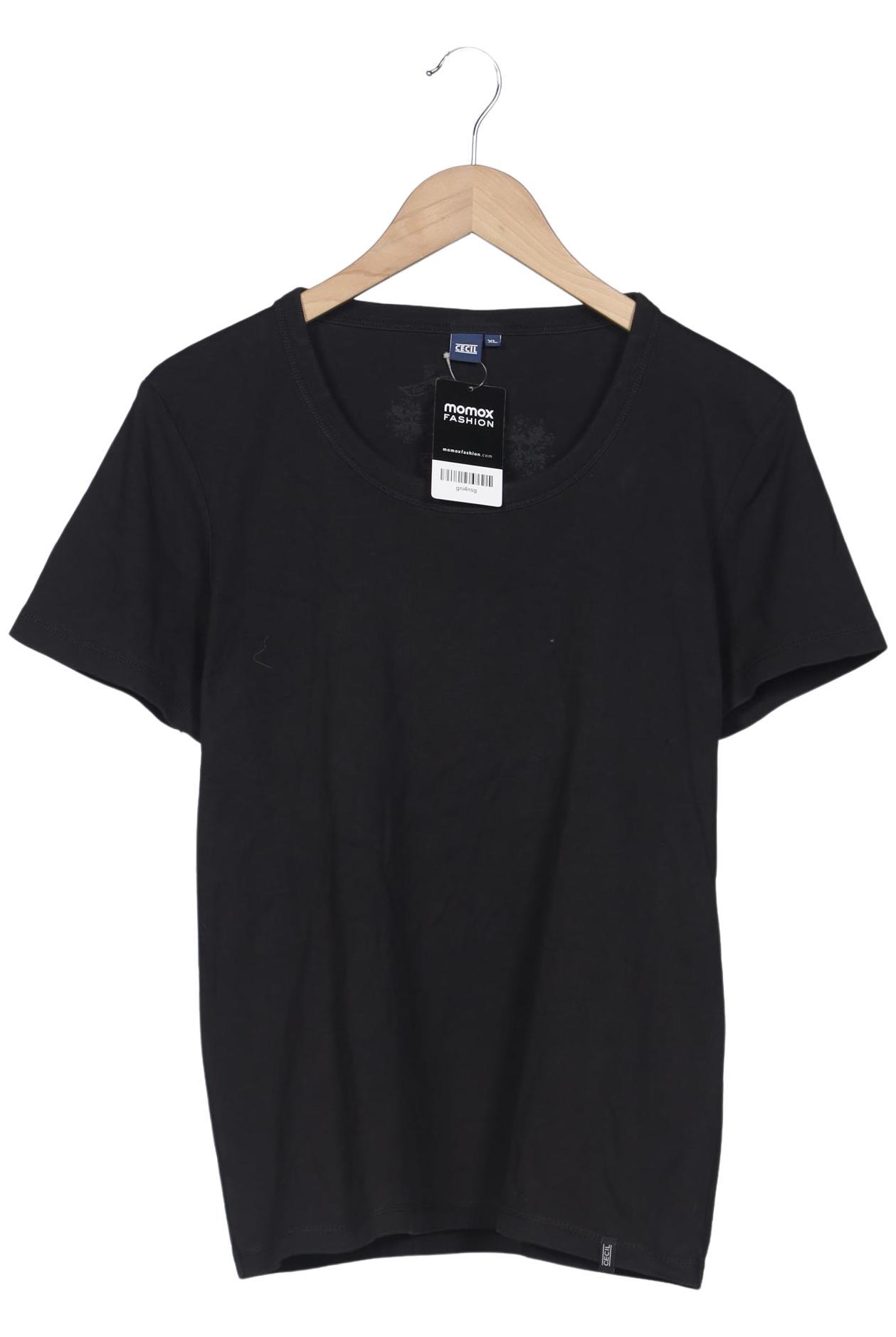 

Cecil Damen T-Shirt, schwarz, Gr. 44