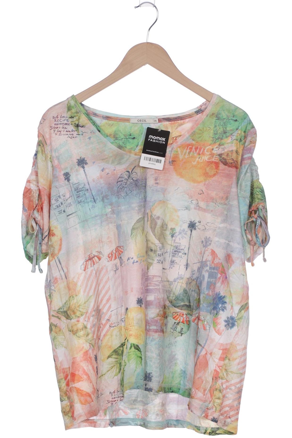

Cecil Damen T-Shirt, mehrfarbig, Gr. 46