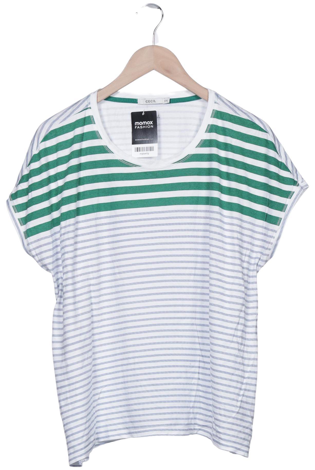 

Cecil Damen T-Shirt, weiß, Gr. 46