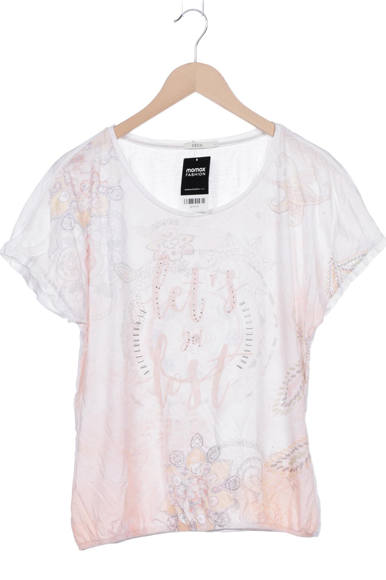 

CECIL Damen T-Shirt, weiß