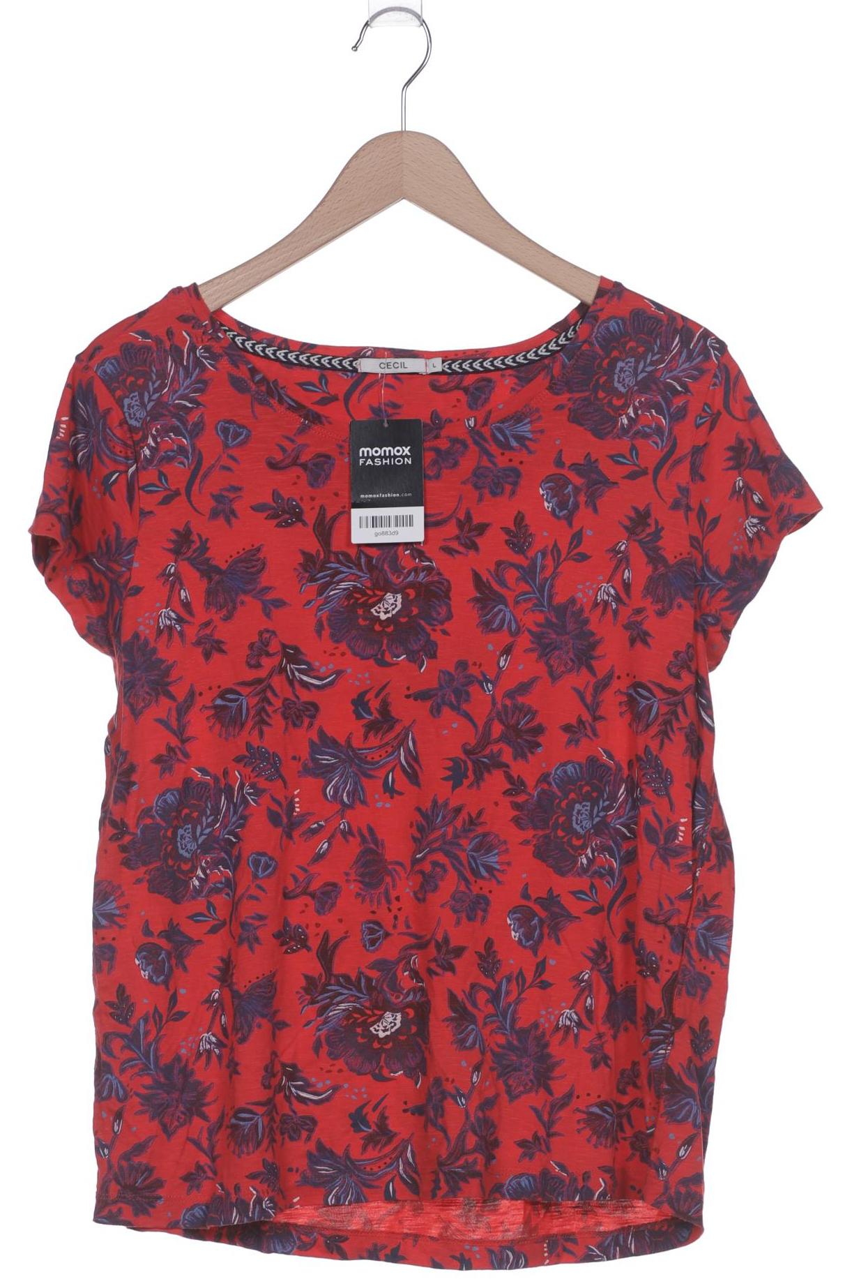 

Cecil Damen T-Shirt, rot, Gr. 42