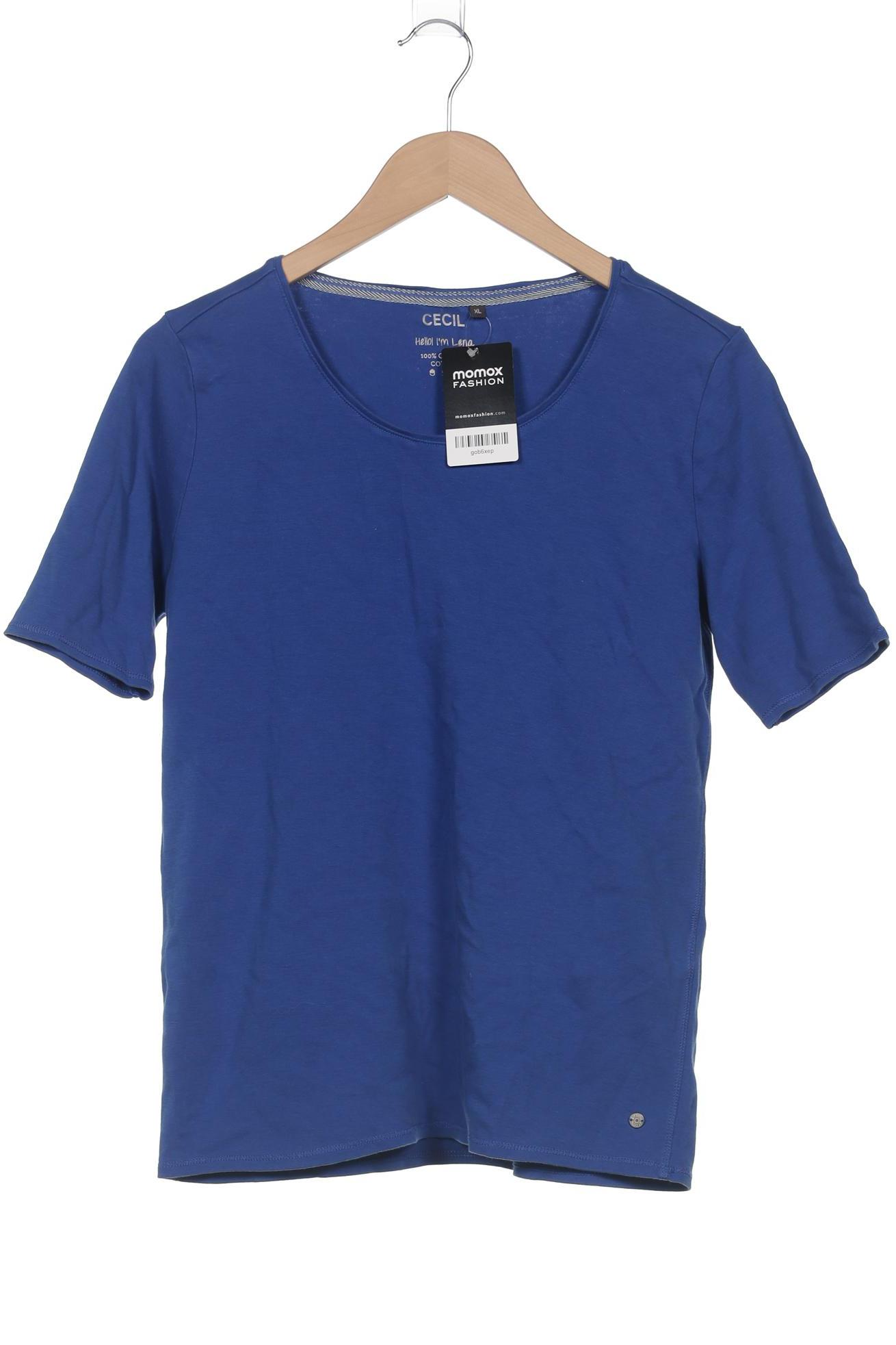 

Cecil Damen T-Shirt, blau, Gr. 44