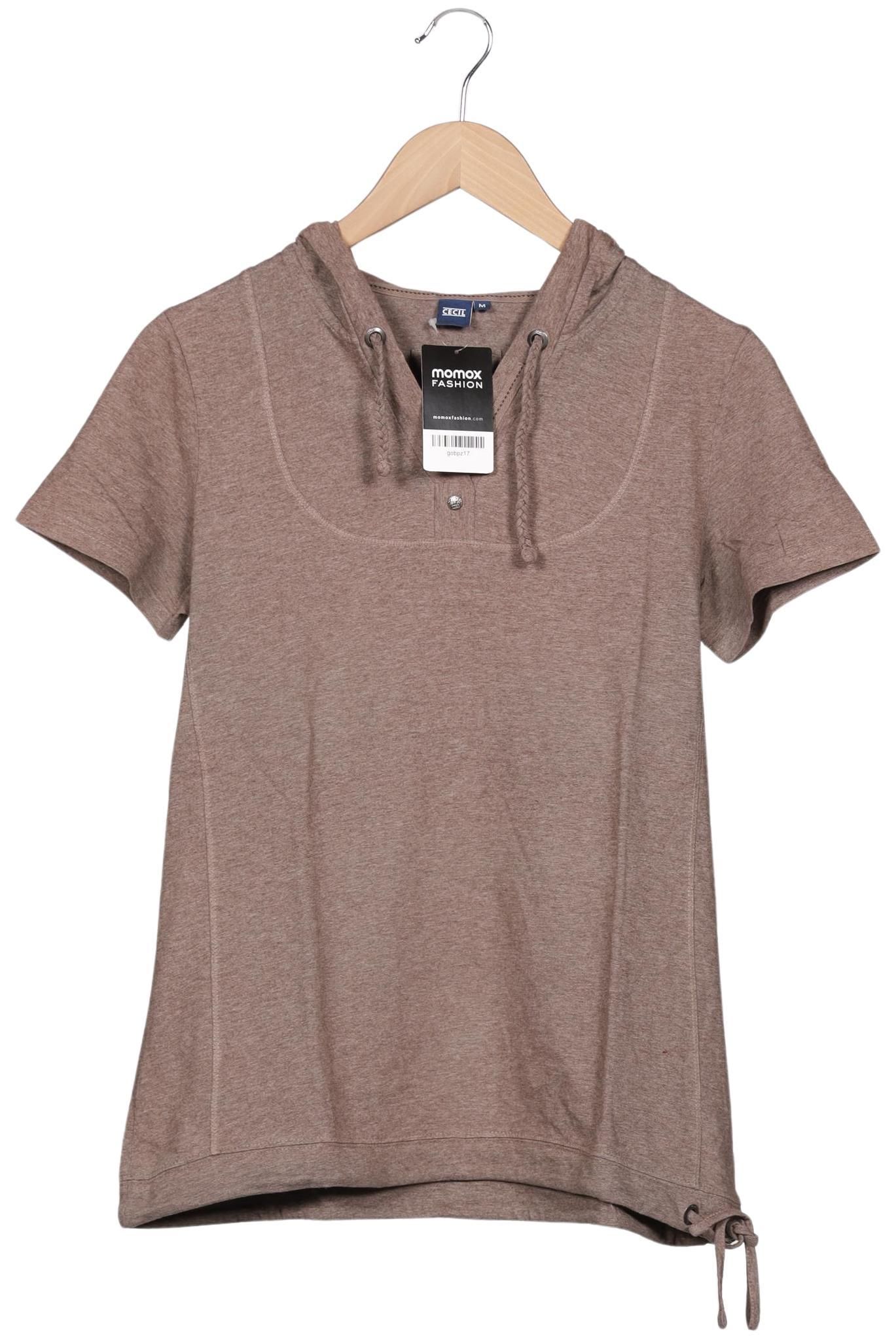 

Cecil Damen T-Shirt, braun, Gr. 38
