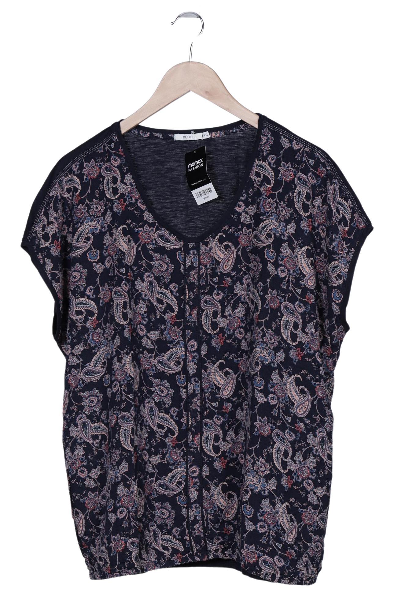 

Cecil Damen T-Shirt, marineblau, Gr. 46