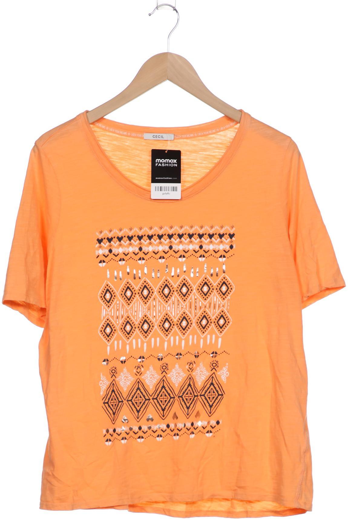 

CECIL Damen T-Shirt, orange