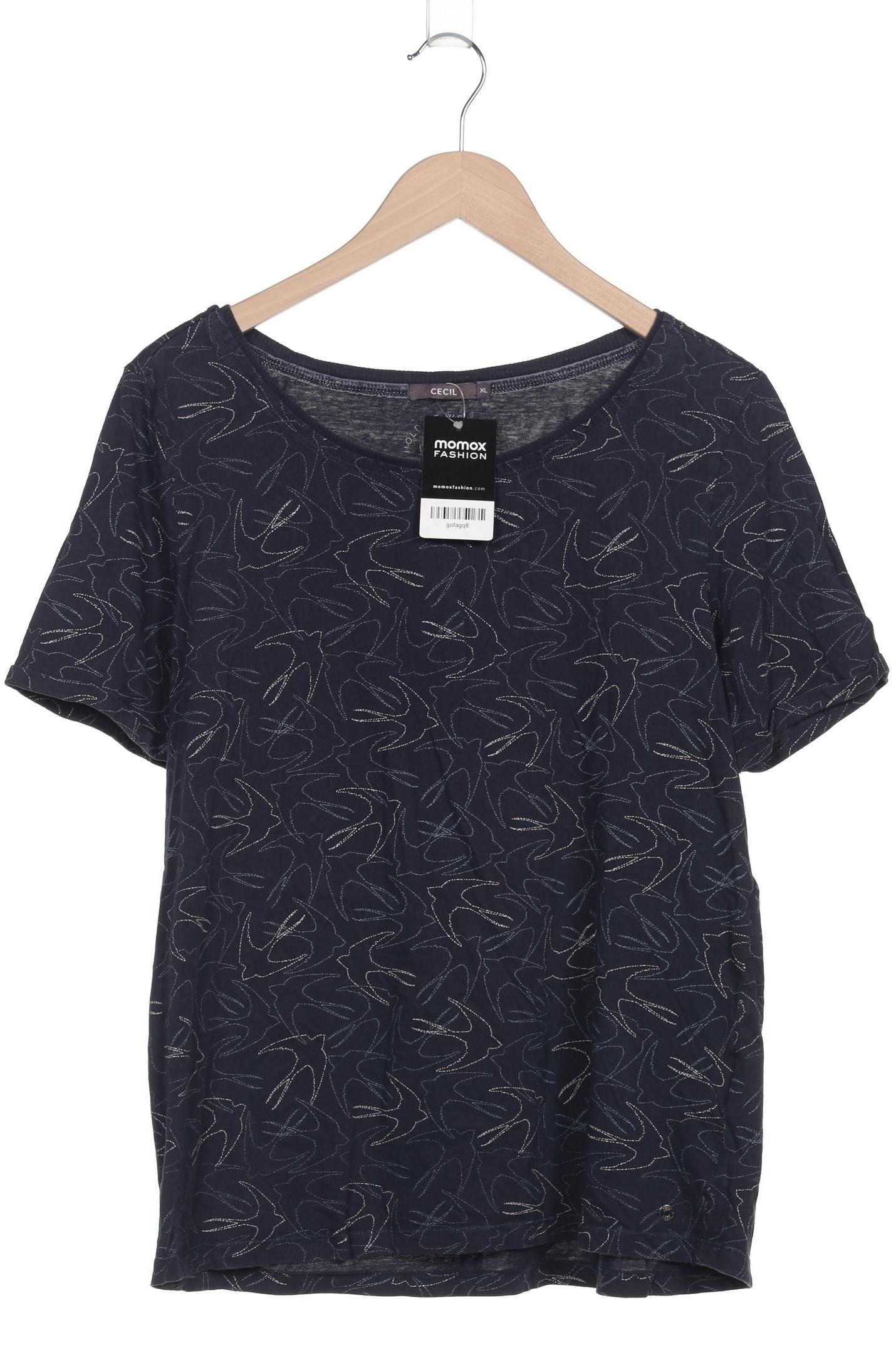 

Cecil Damen T-Shirt, marineblau, Gr. 44