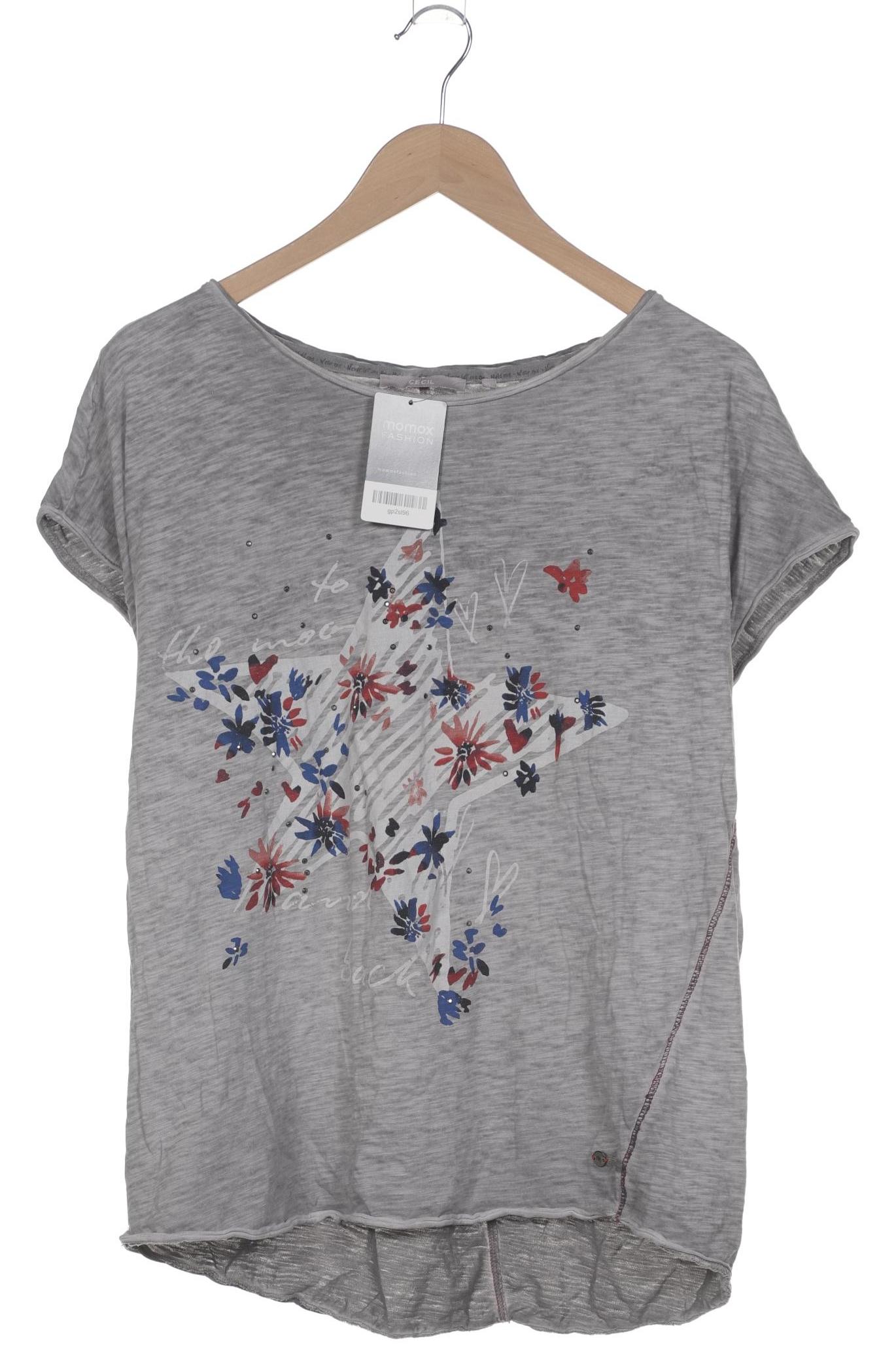 

Cecil Damen T-Shirt, grau, Gr. 44