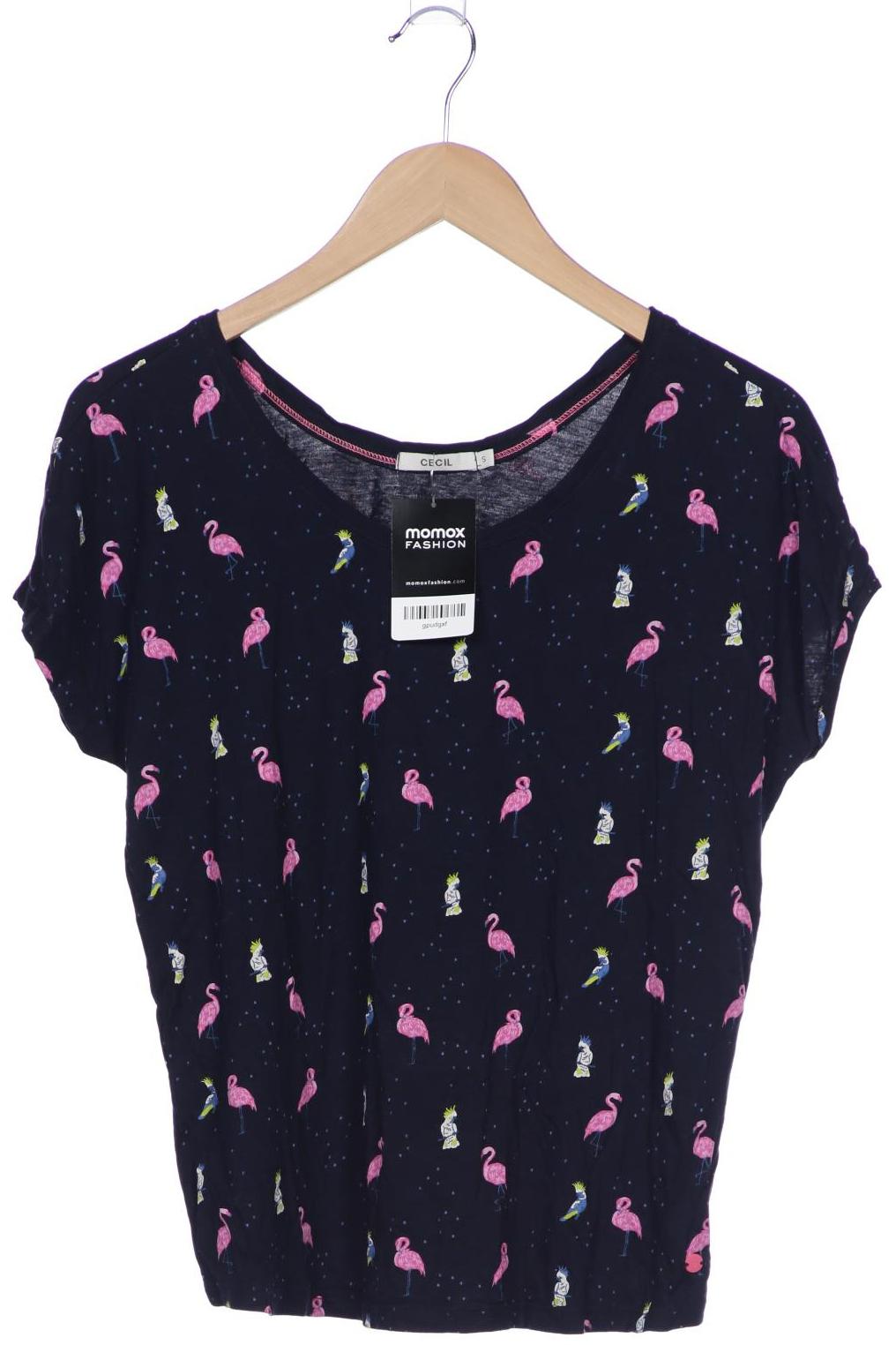 

Cecil Damen T-Shirt, marineblau, Gr. 36