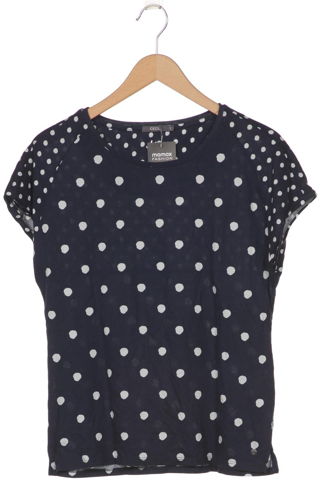 

CECIL Damen T-Shirt, marineblau