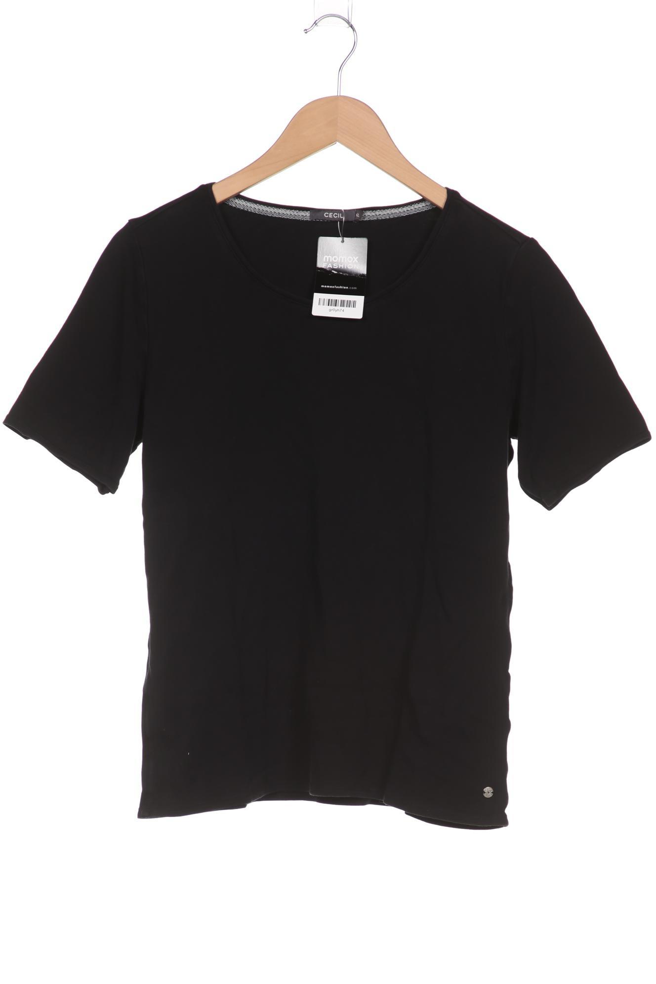 

CECIL Damen T-Shirt, schwarz