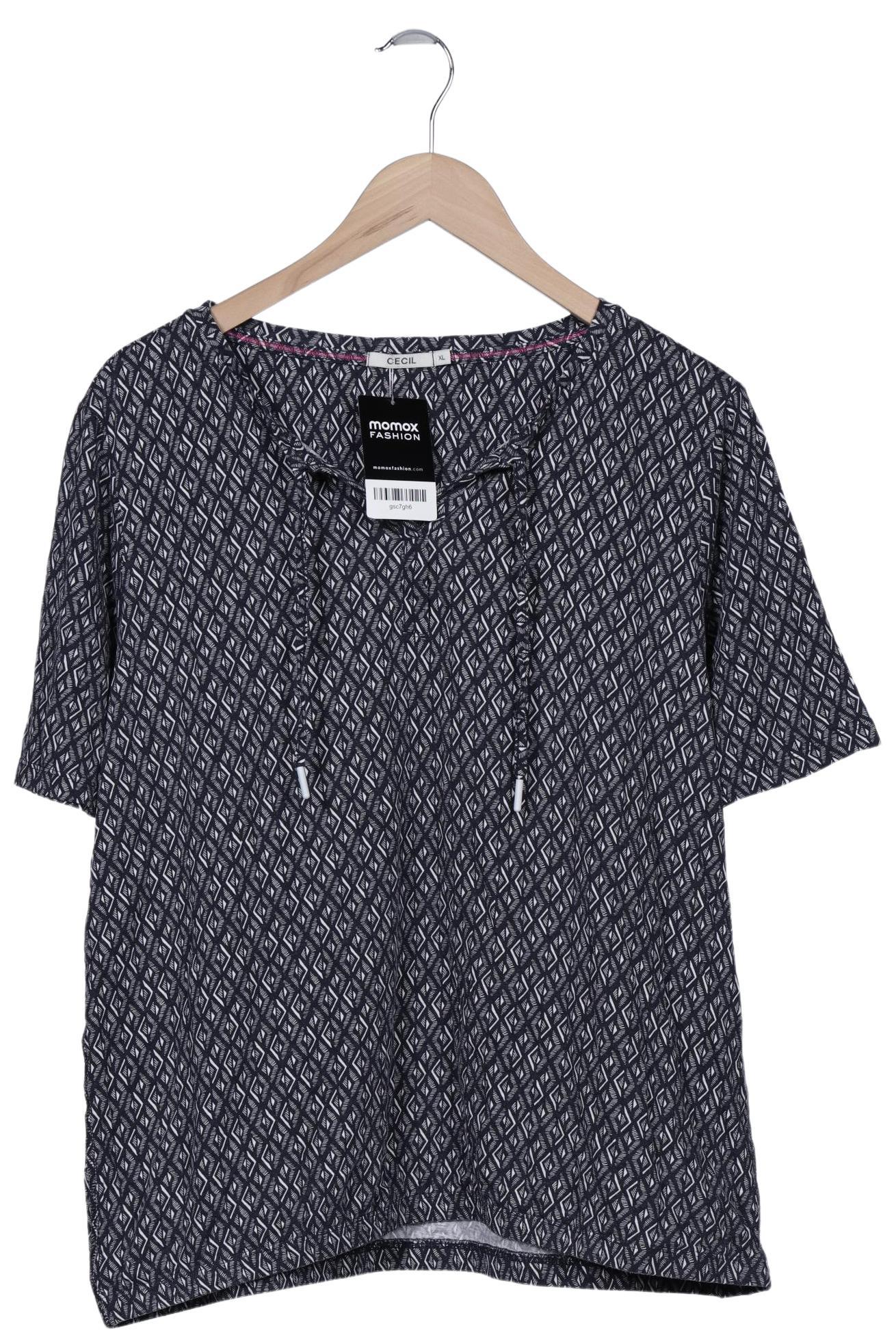 

Cecil Damen T-Shirt, schwarz, Gr. 44