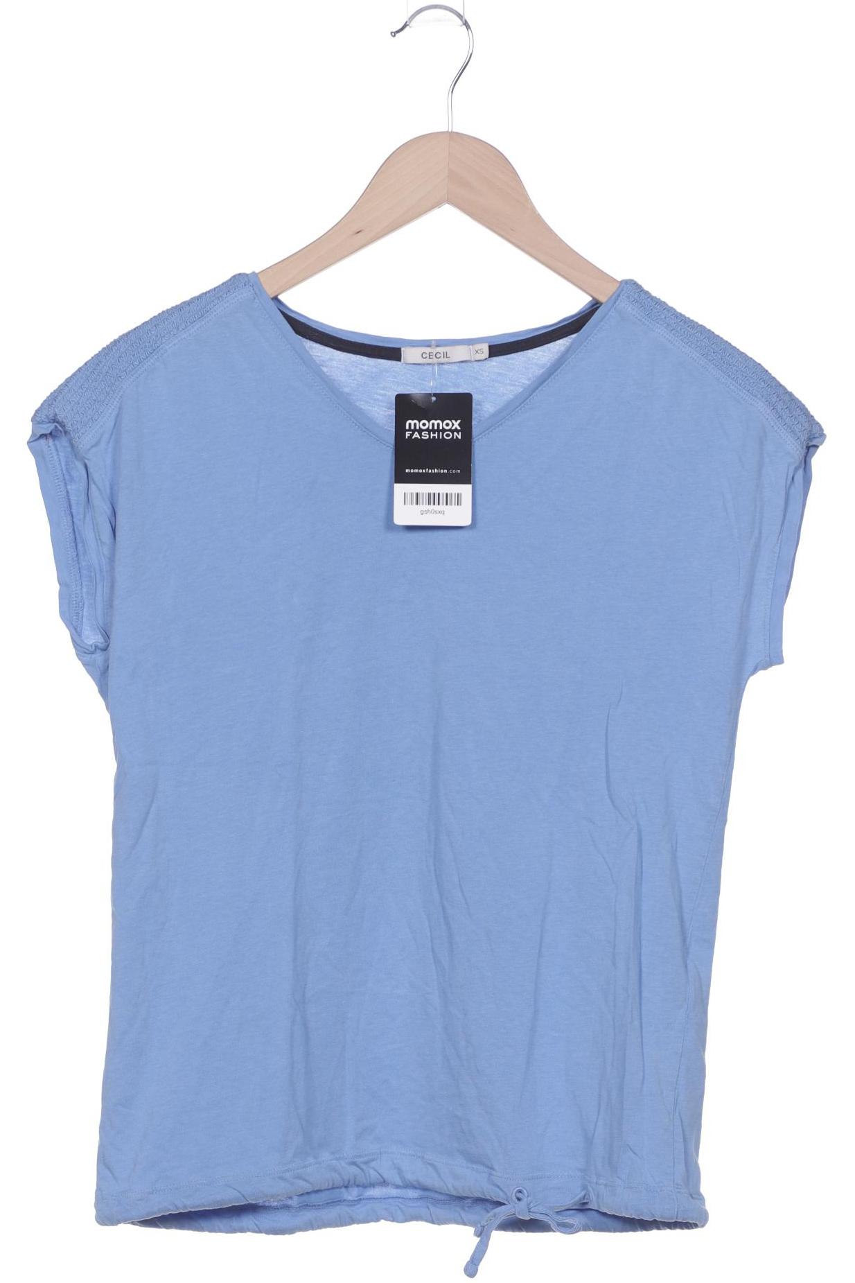 

Cecil Damen T-Shirt, hellblau, Gr. 34
