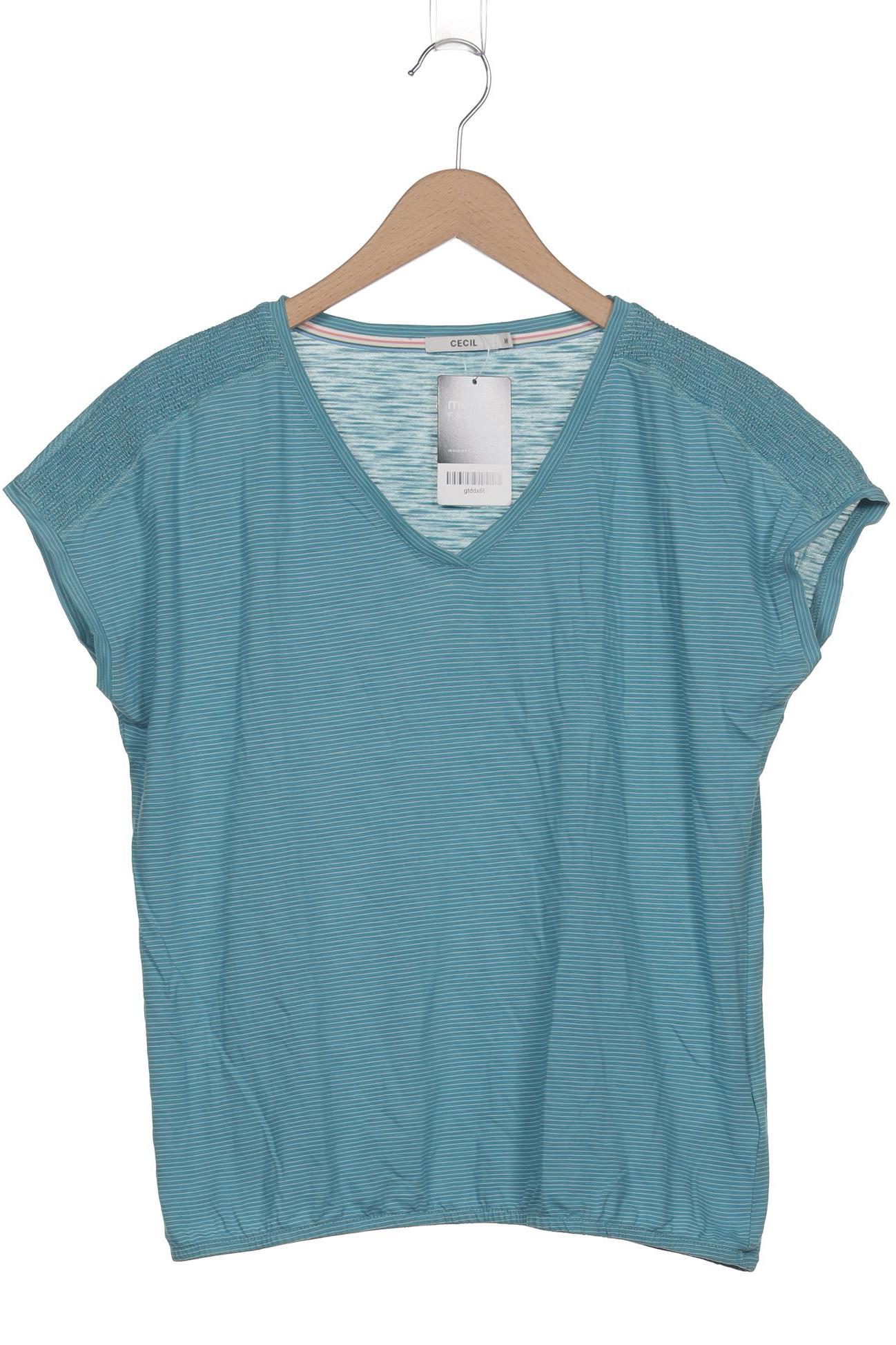 

Cecil Damen T-Shirt, blau, Gr. 38