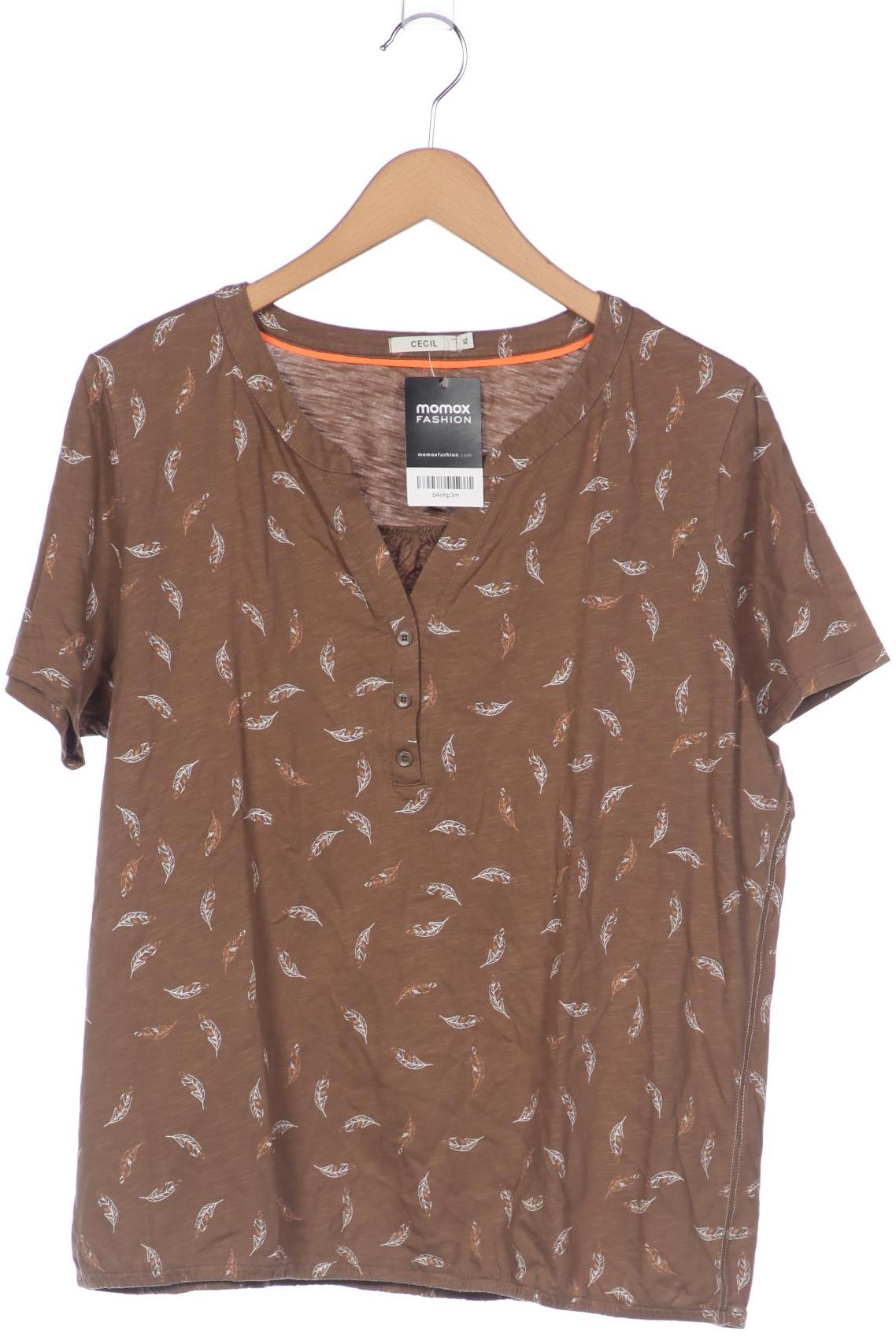 

Cecil Damen T-Shirt, braun, Gr. 44