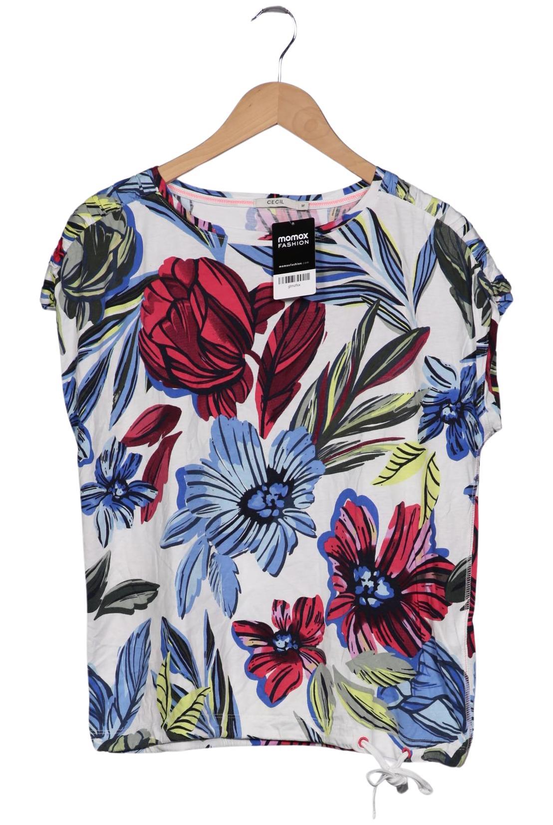 

Cecil Damen T-Shirt, mehrfarbig, Gr. 38