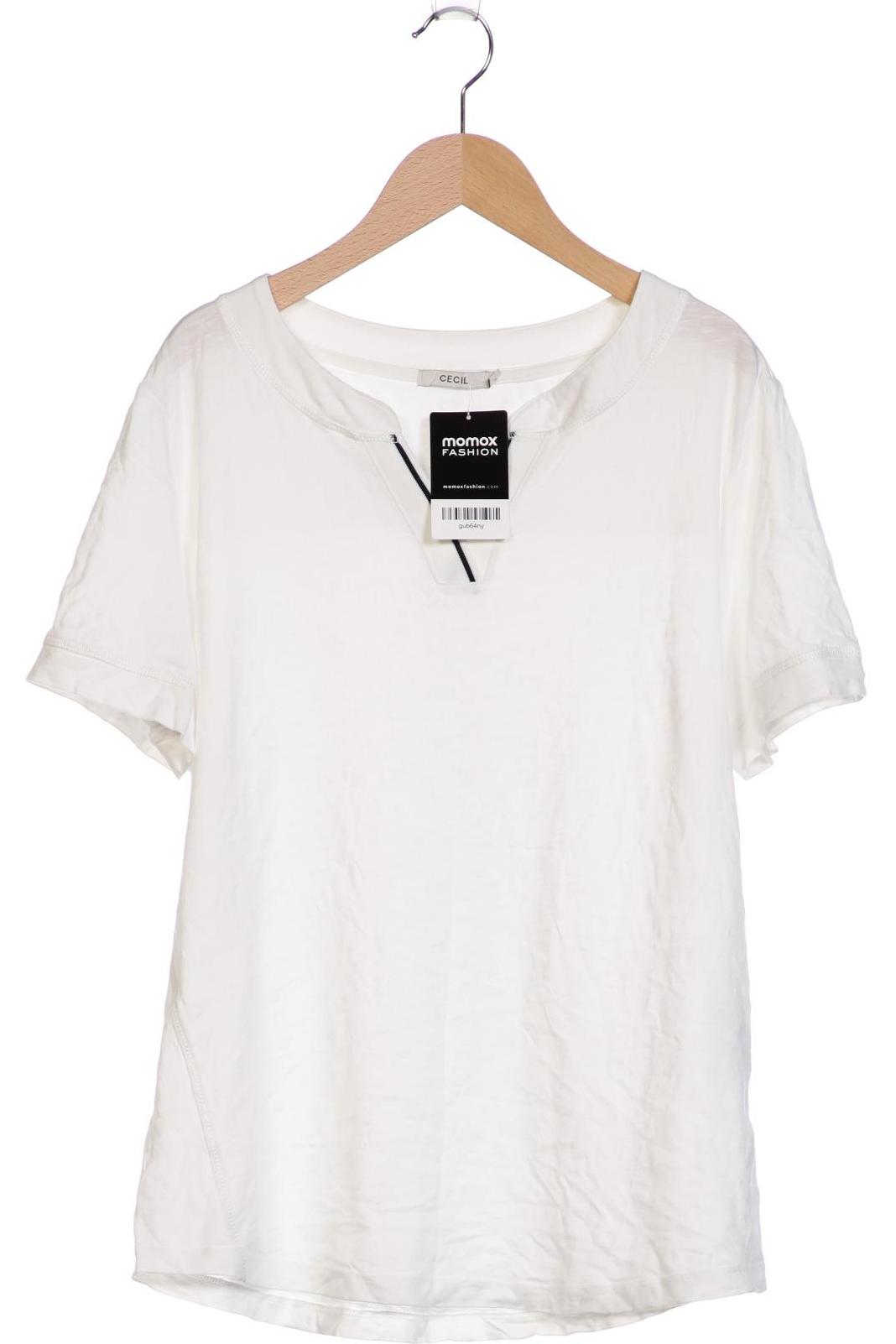 

Cecil Damen T-Shirt, weiß, Gr. 42