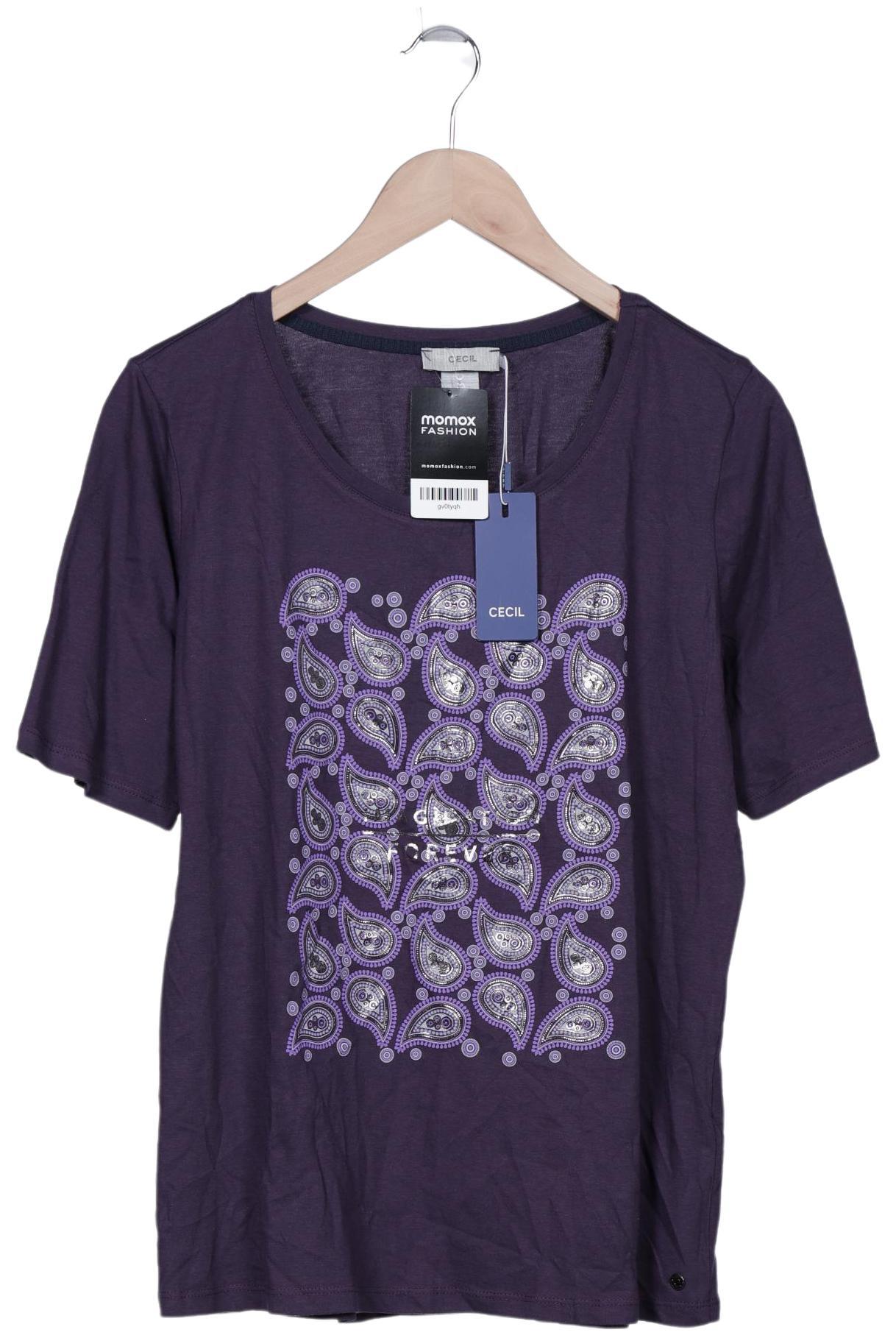 

Cecil Damen T-Shirt, flieder, Gr. 42