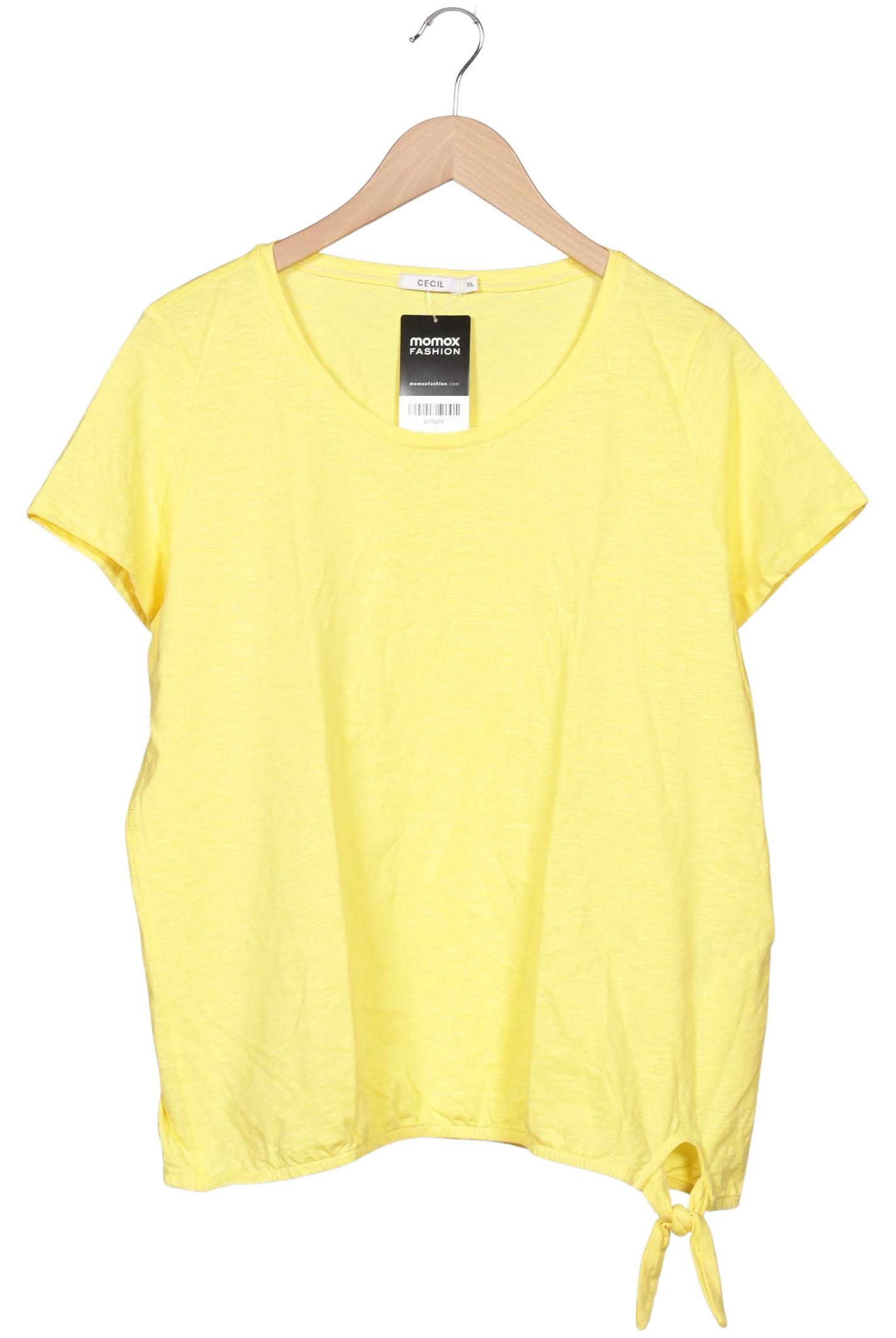 

Cecil Damen T-Shirt, gelb, Gr. 44