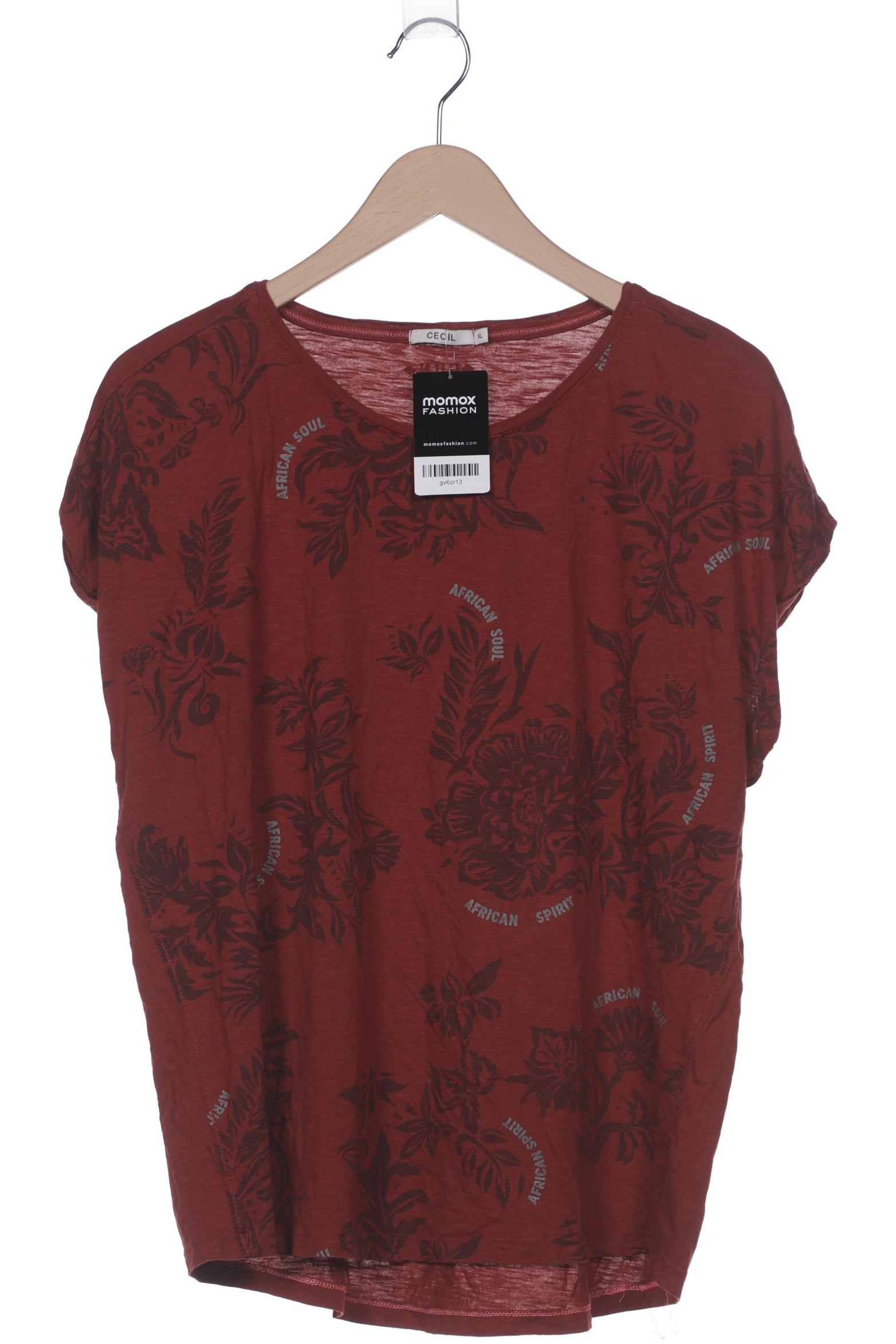 

Cecil Damen T-Shirt, rot, Gr. 44