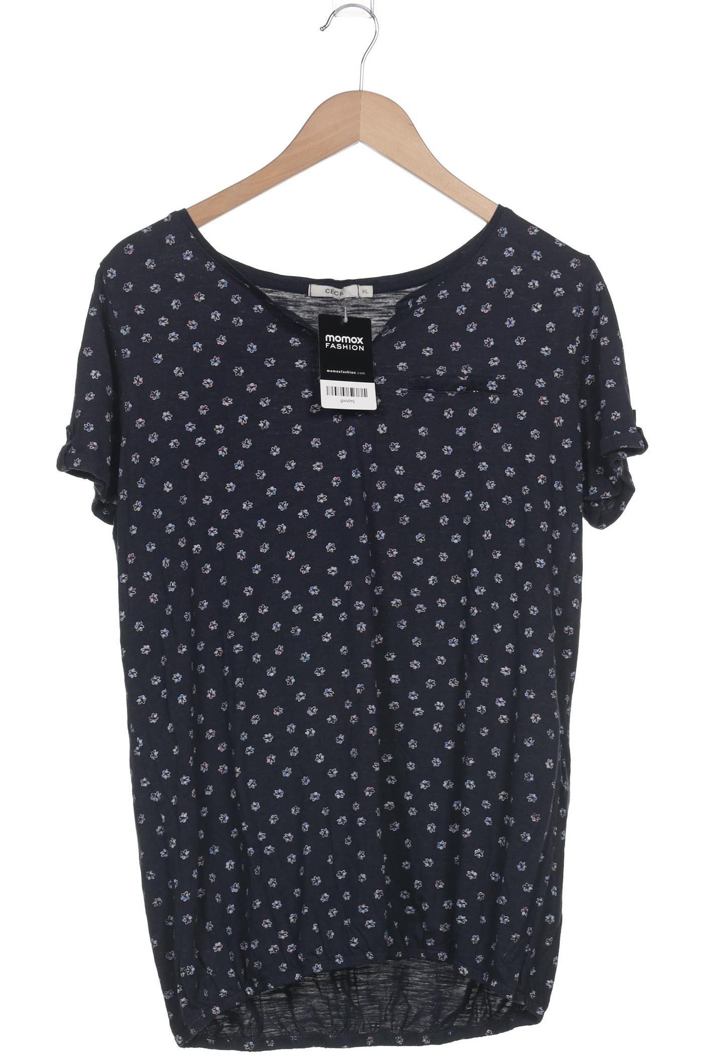 

Cecil Damen T-Shirt, marineblau, Gr. 44
