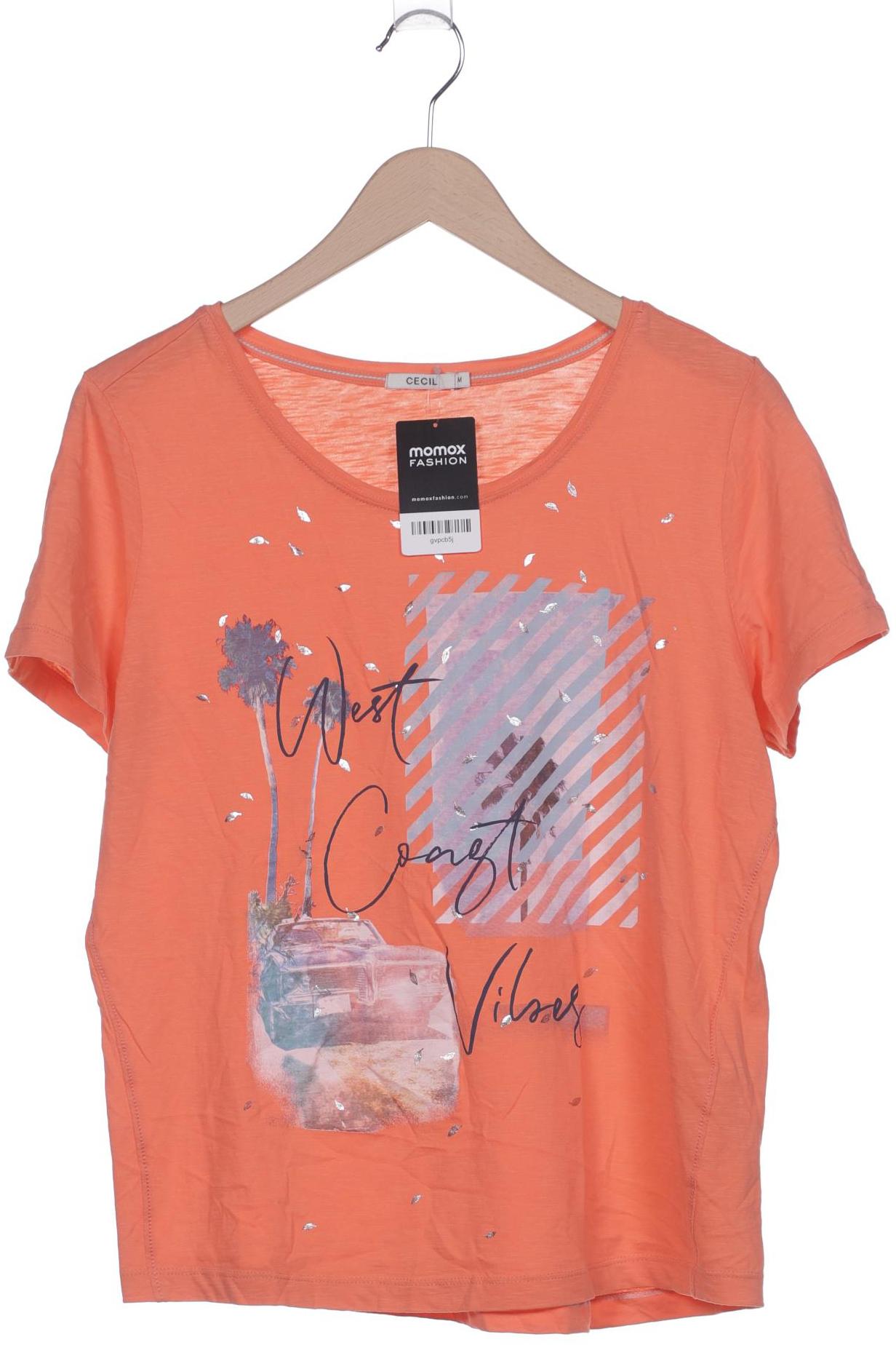 

Cecil Damen T-Shirt, orange, Gr. 38