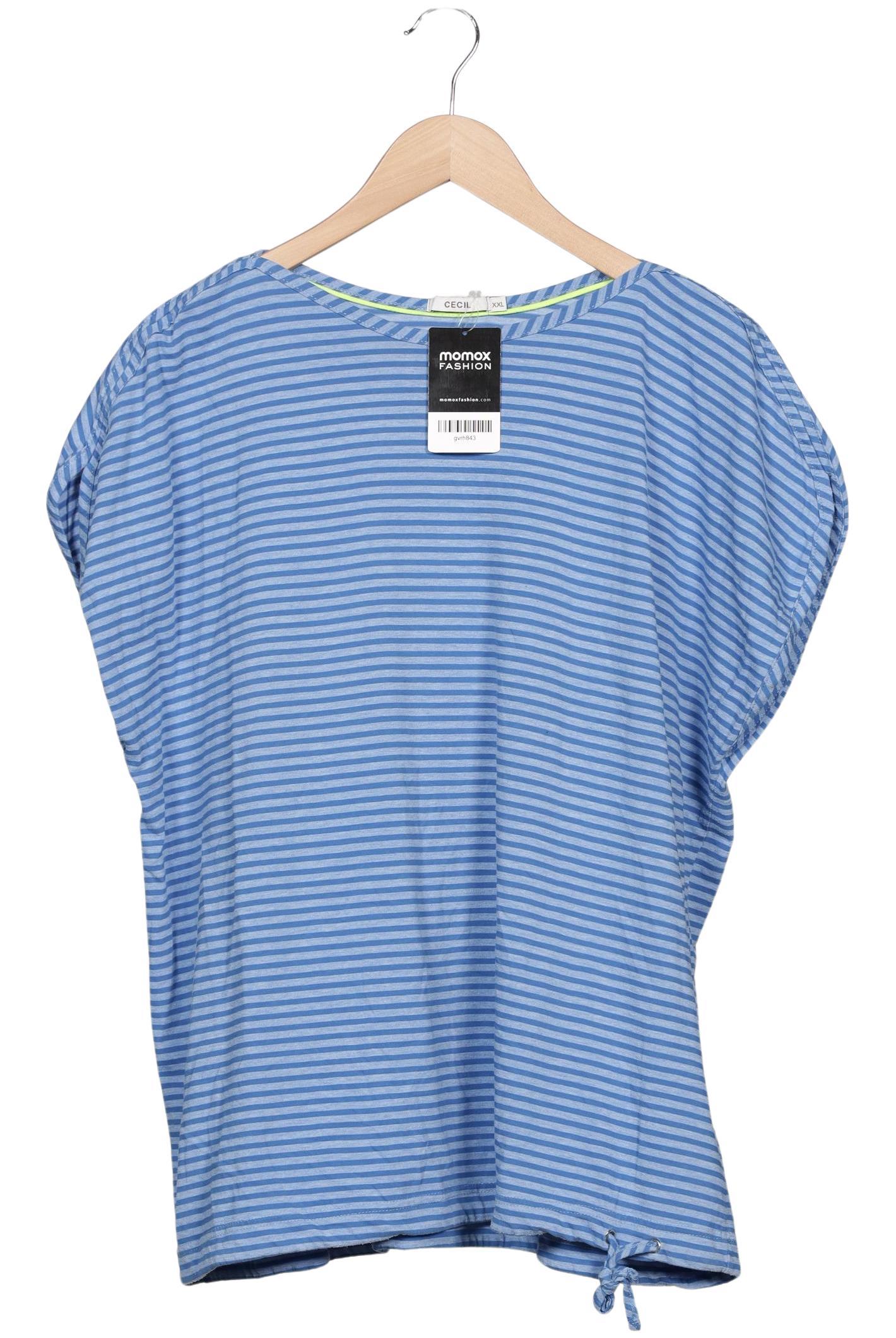 

Cecil Damen T-Shirt, blau, Gr. 46